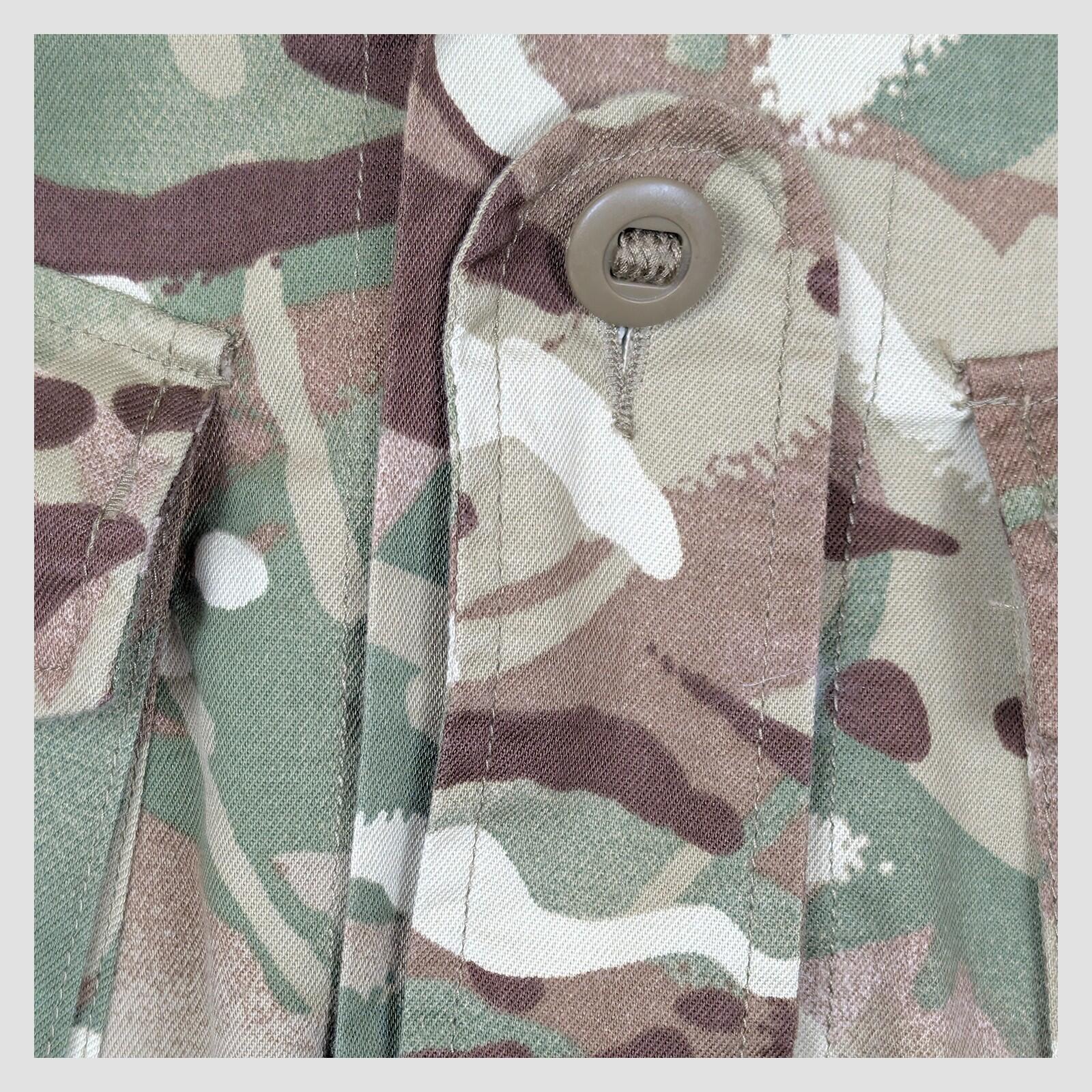 british army surplus mtp camo barrack combat shirt mens size 180 104 large by RewearableUK – | RewearableUK