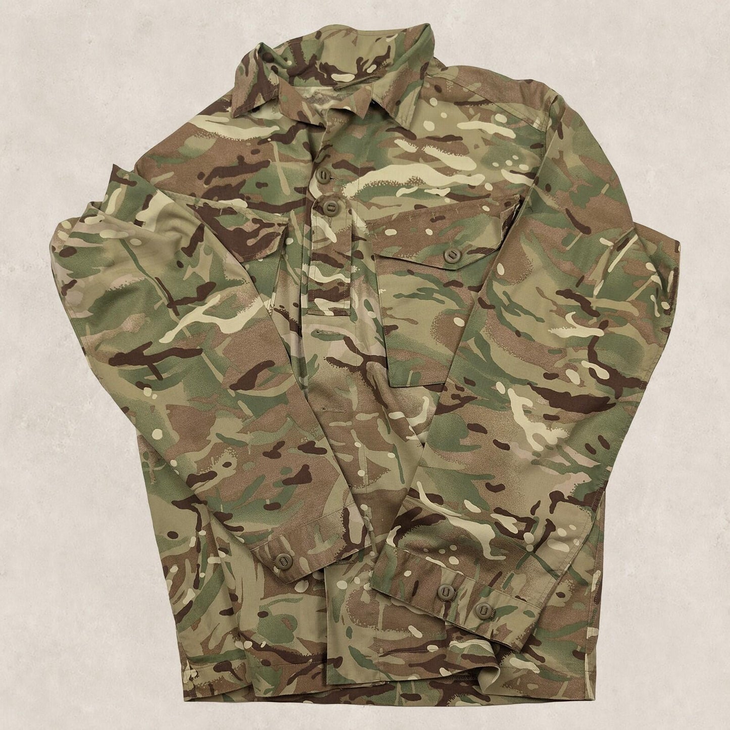british army surplus mtp camo barrack combat shirt mens size 180 104 large by RewearableUK – | RewearableUK