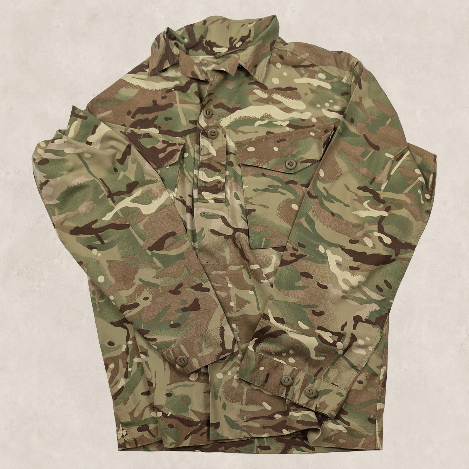 british army surplus mtp camo barrack combat shirt mens size 180 104 large by RewearableUK – | RewearableUK