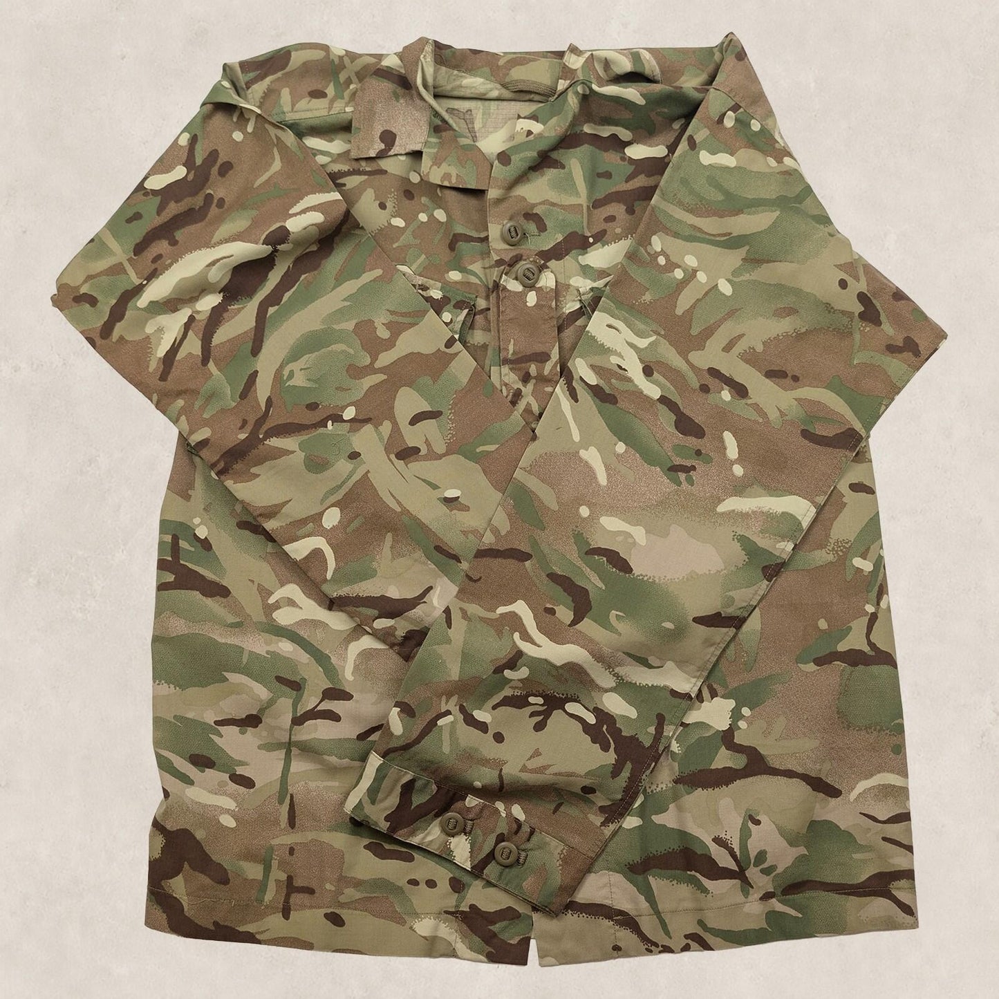 british army surplus mtp camo barrack combat shirt mens size large 180 104 by RewearableUK – | RewearableUK