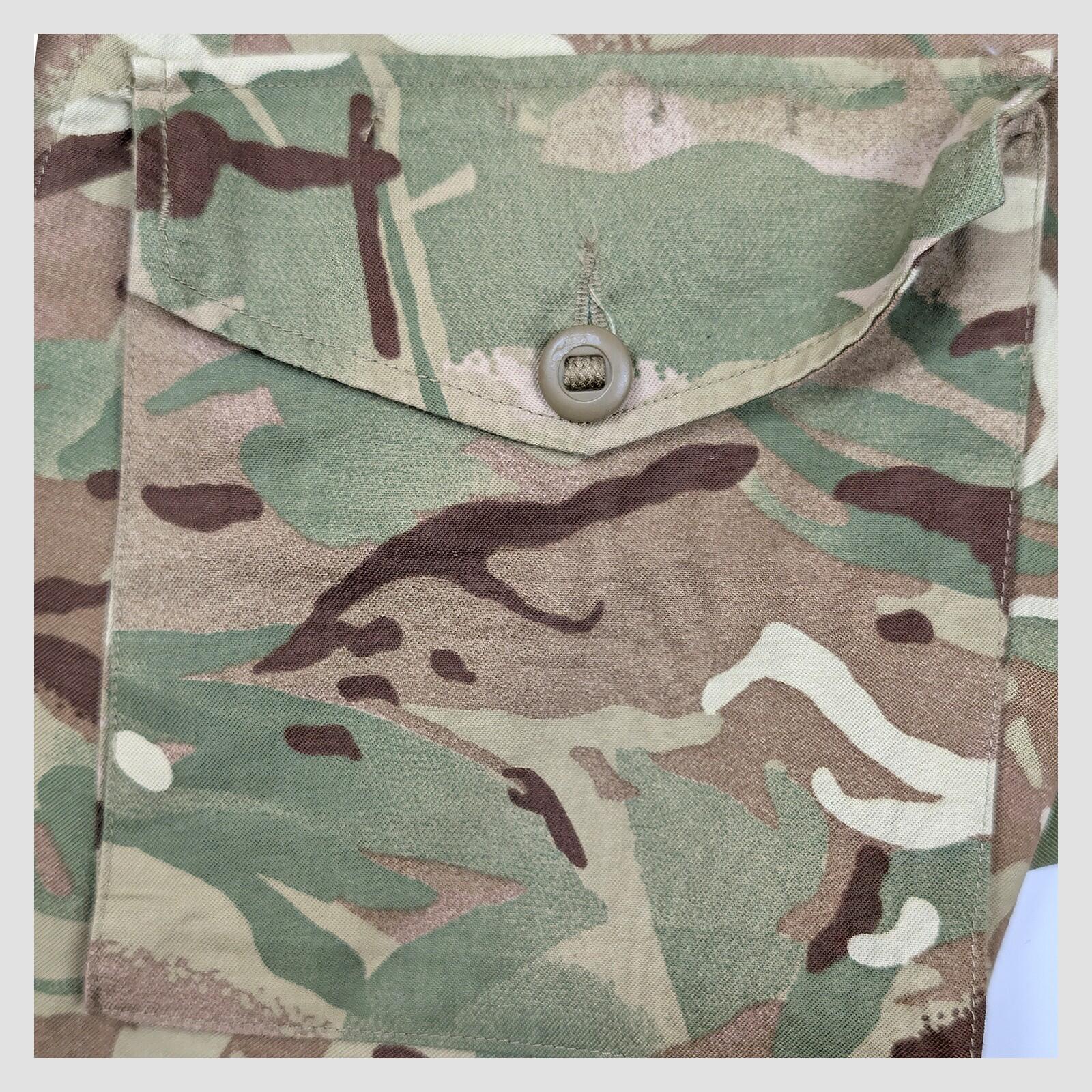 british army surplus mtp camo barrack combat shirt mens size large 180 104 by RewearableUK – | RewearableUK