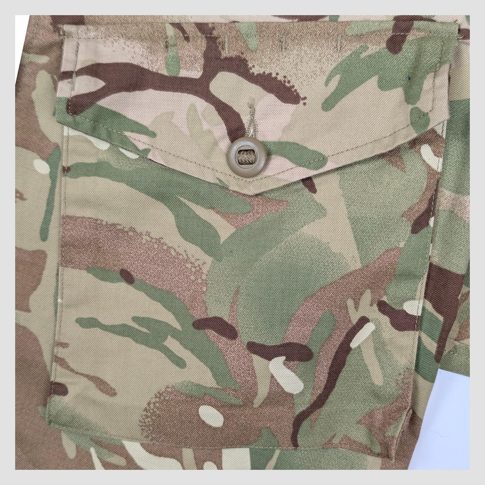 british army surplus mtp camo barrack combat shirt mens size large 180 104 by RewearableUK – | RewearableUK