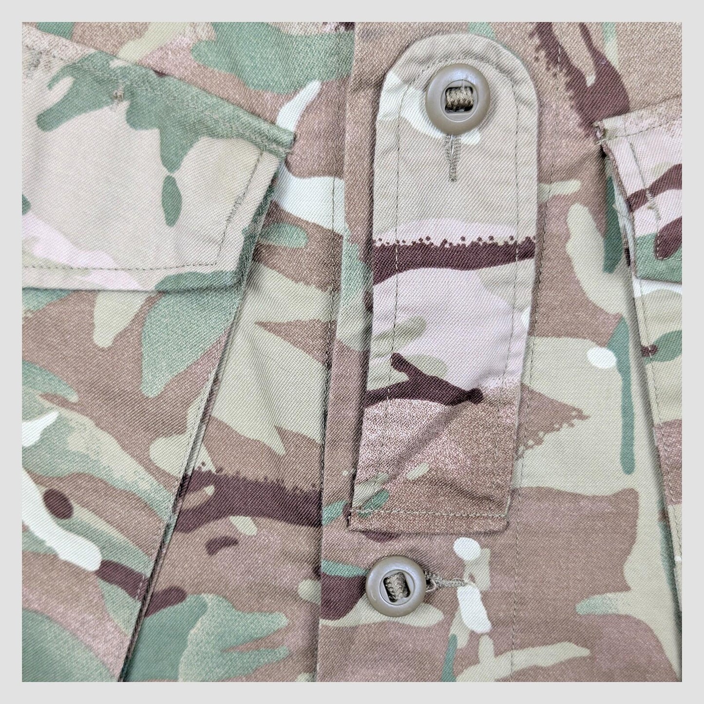 british army surplus mtp camo barrack combat shirt mens size large 180 104 by RewearableUK – | RewearableUK