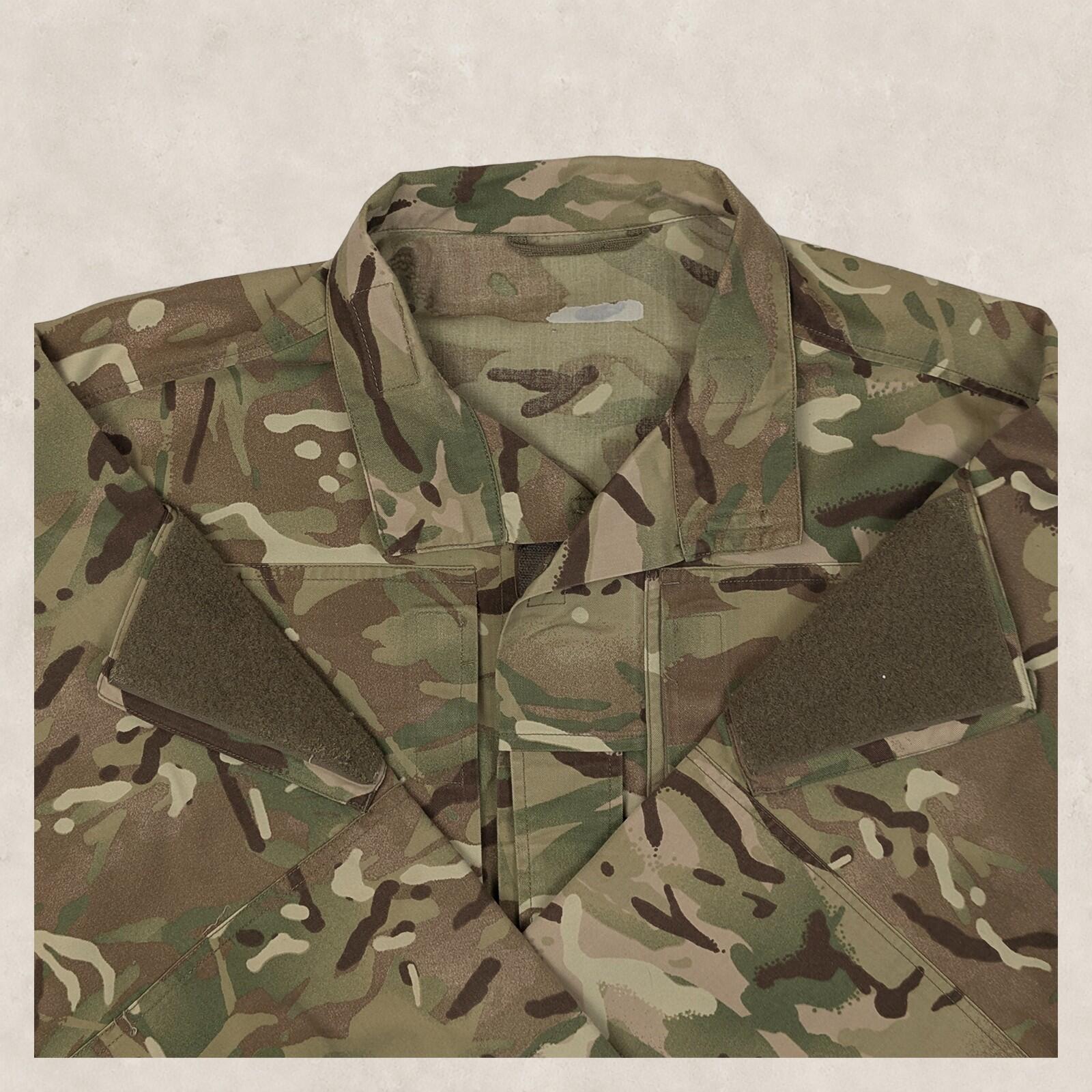 British Army Temperate Weather MTP Combat Jacket 170/96 Camo Shirt by RewearableUK – | RewearableUK