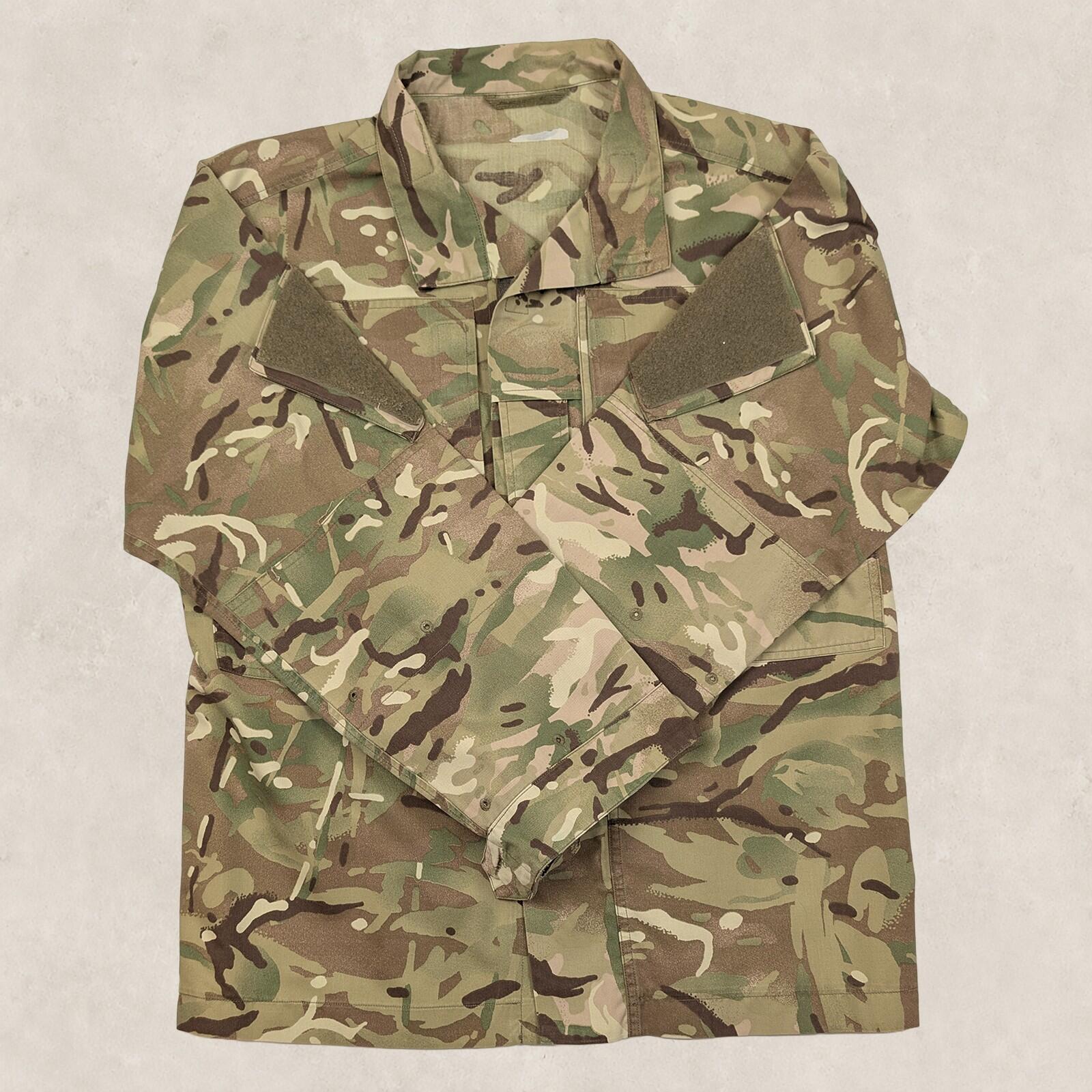 British Army Temperate Weather MTP Combat Jacket 170/96 Camo Shirt by RewearableUK – | RewearableUK