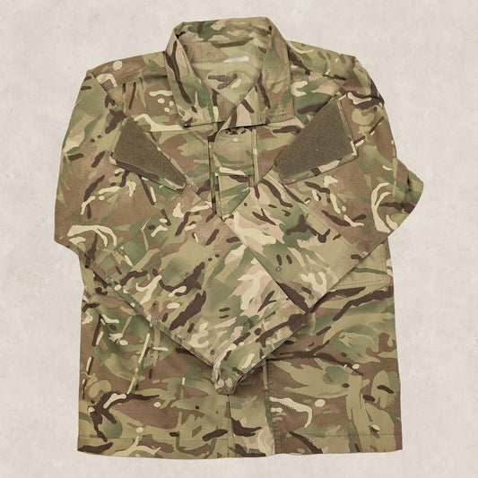 British Army Temperate Weather MTP Combat Jacket 170/96 Camo Shirt by RewearableUK – | RewearableUK