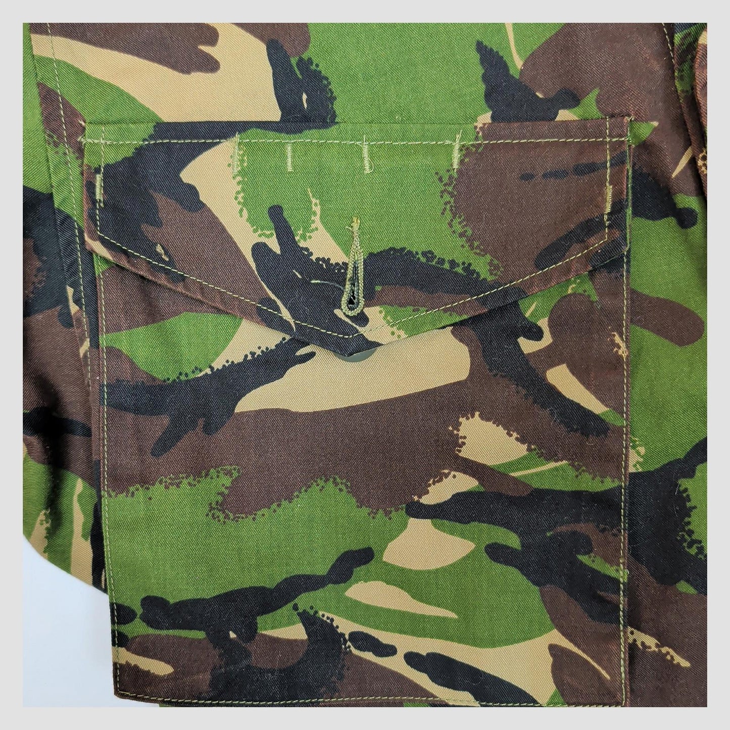 British Army Woodland DPM Combat Jacket 160/96 Lightweight Military Shirt by RewearableUK – | RewearableUK