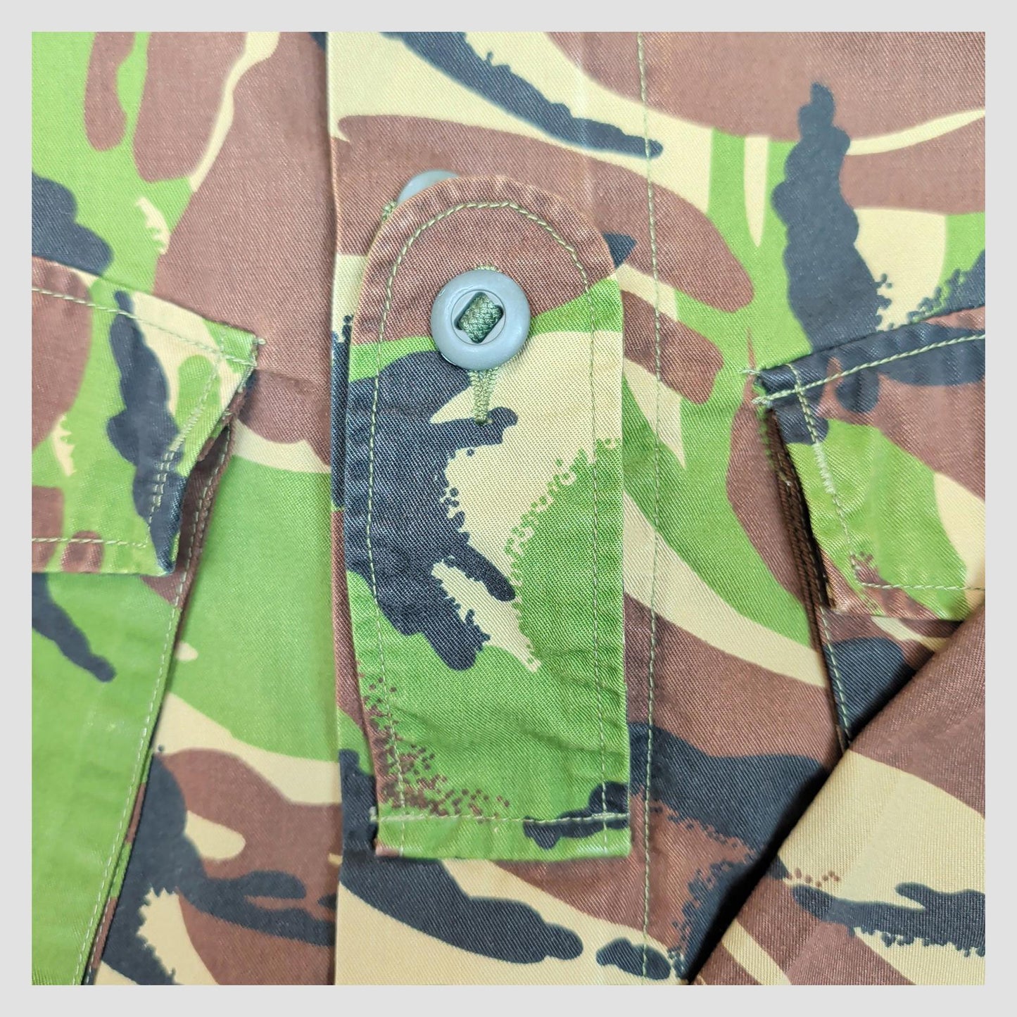 British Army Woodland DPM Combat Jacket 170/104 Military Shirt Medium by RewearableUK – | RewearableUK
