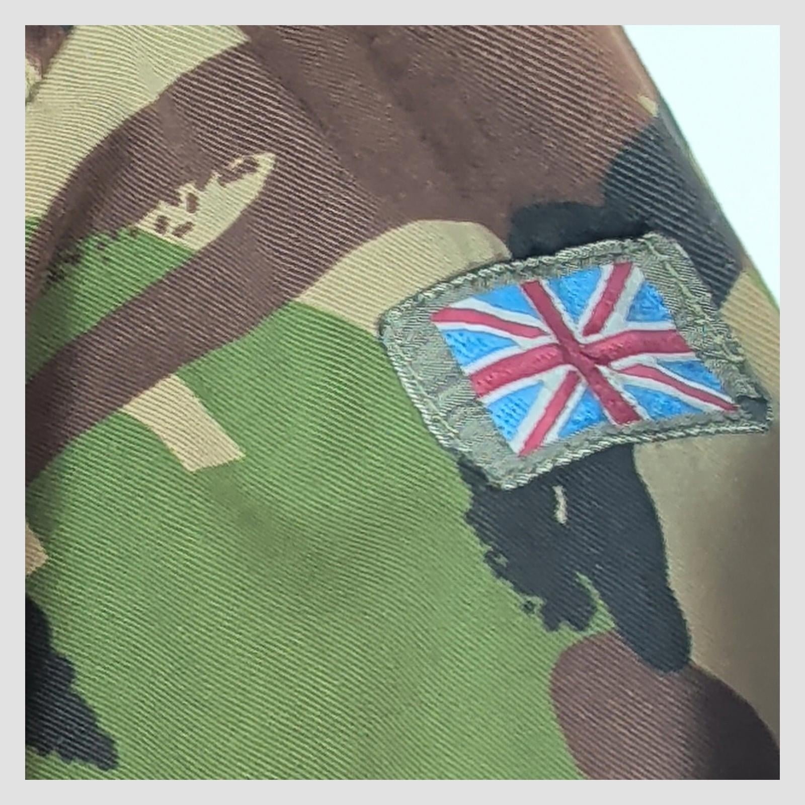 British Army Woodland DPM Combat Jacket 170/104 Military Shirt Medium by RewearableUK – | RewearableUK