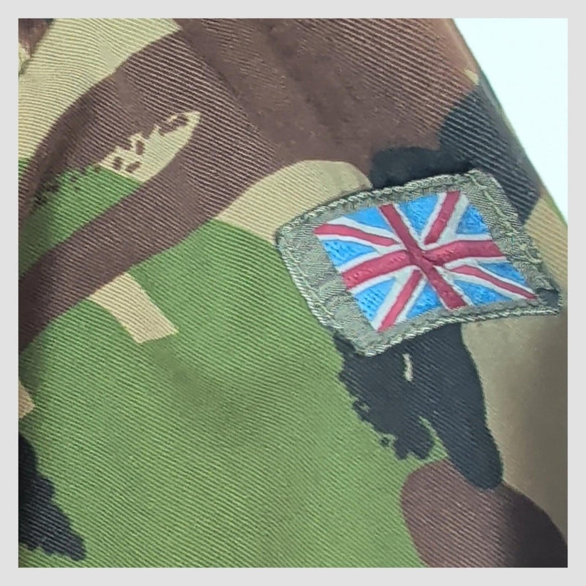 British Army Woodland DPM Combat Jacket 170/104 Military Shirt Medium by RewearableUK – | RewearableUK