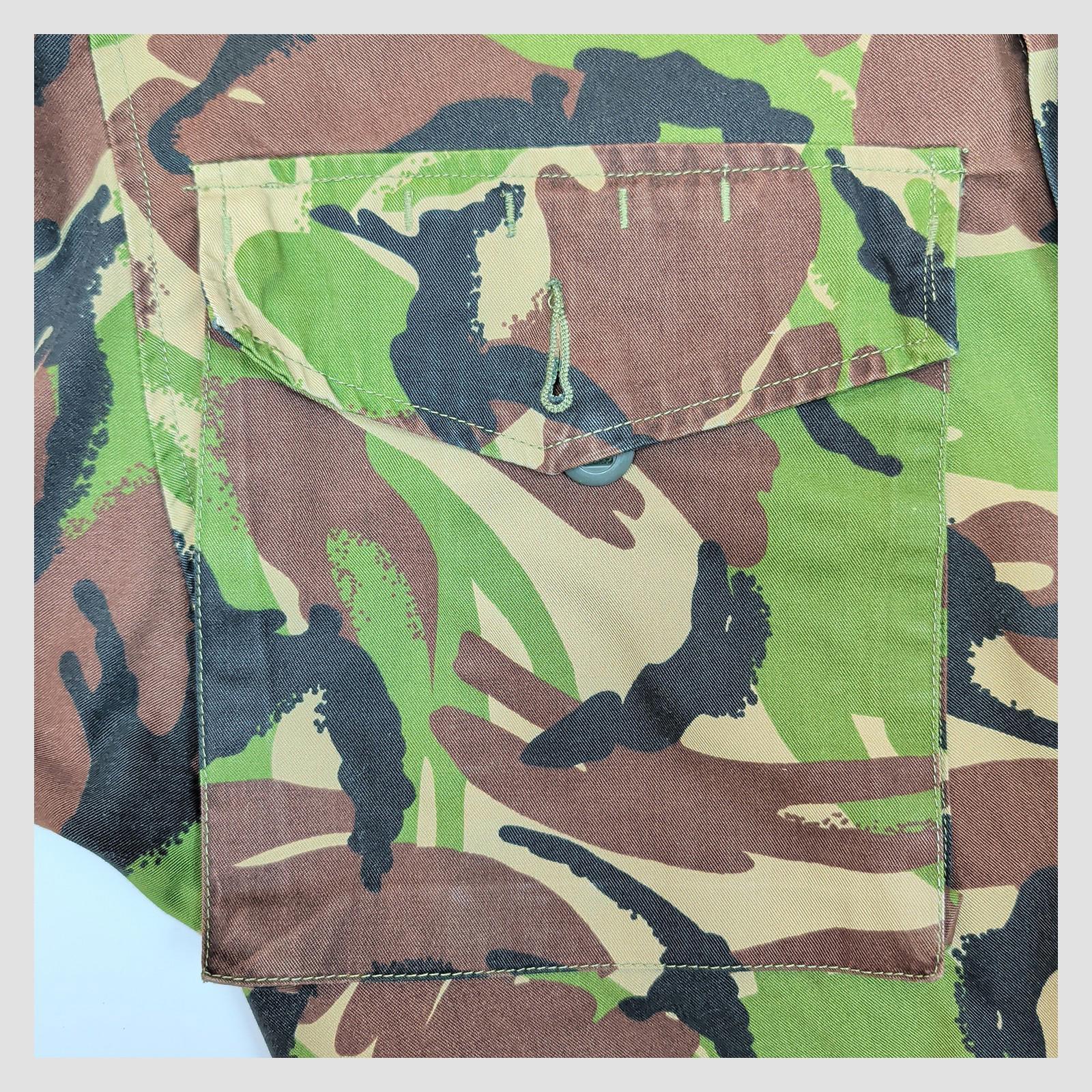 British Army Woodland DPM Combat Jacket 170/104 Military Shirt Medium by RewearableUK – | RewearableUK