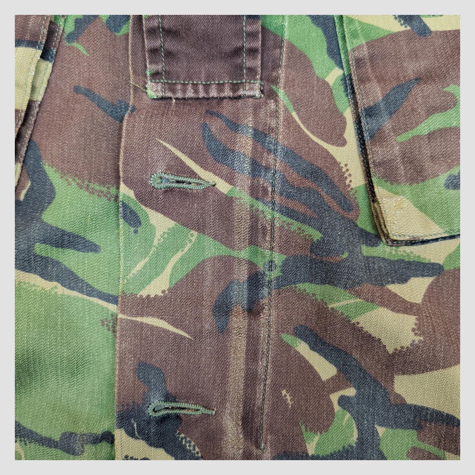British Army Woodland DPM Combat Jacket 180/112 Military Shirt Large by RewearableUK – | RewearableUK