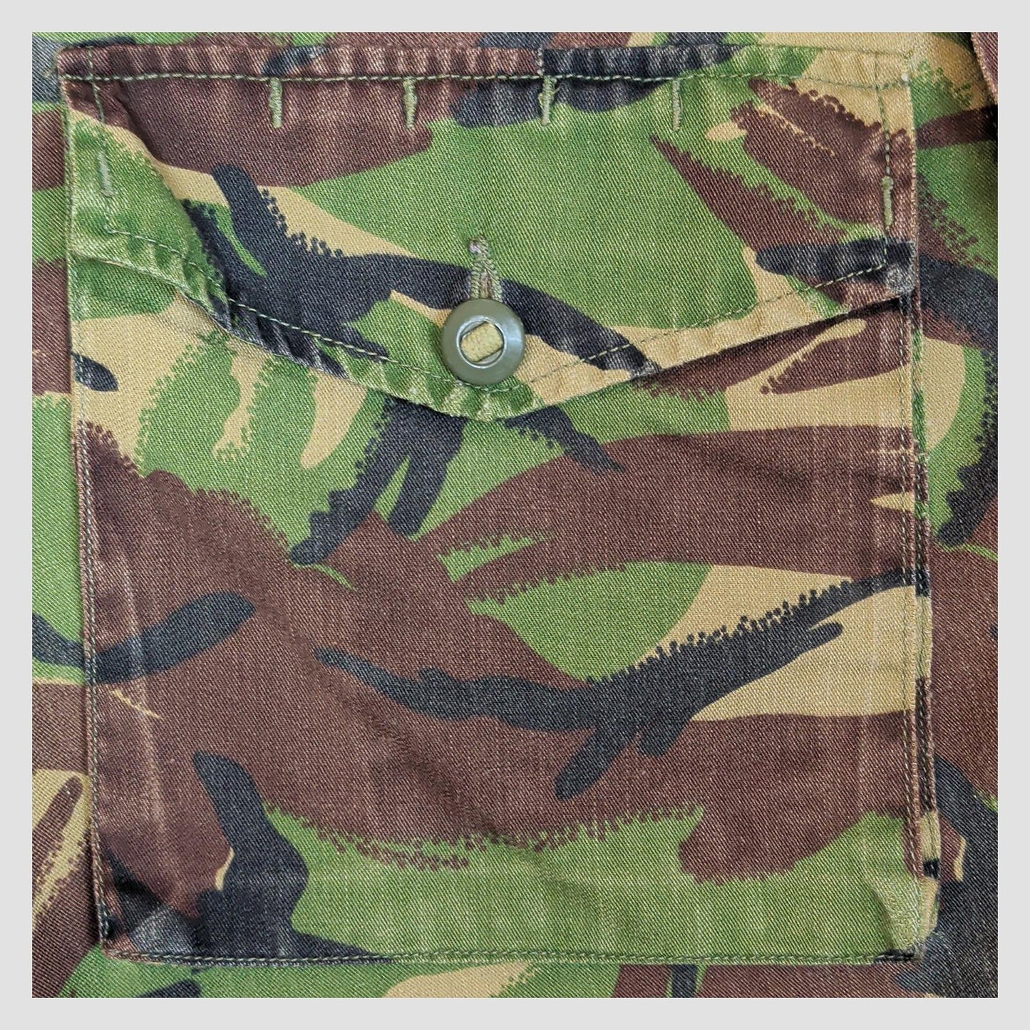 British Army Woodland DPM Combat Jacket 180/112 Military Shirt Large by RewearableUK – | RewearableUK