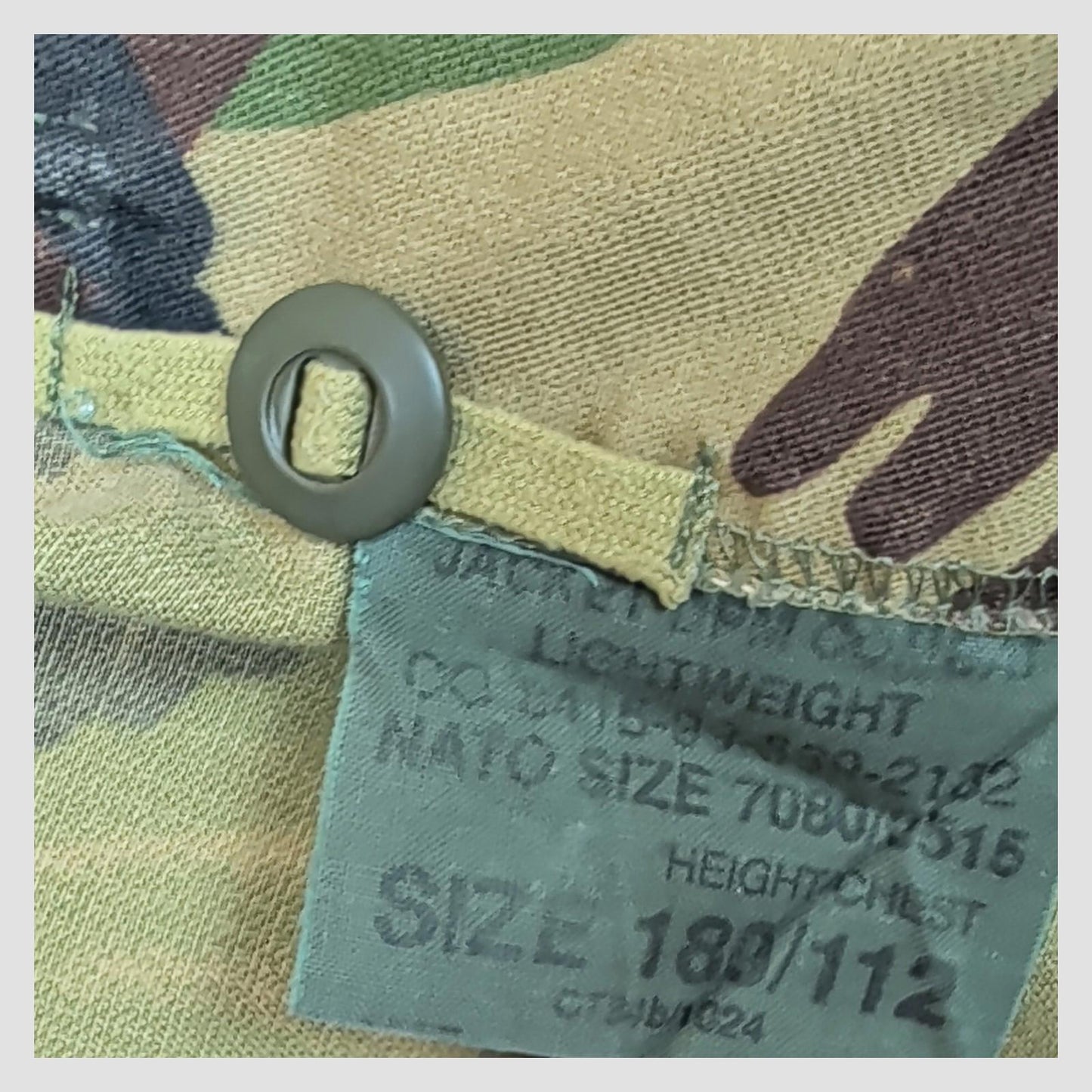 British Army Woodland DPM Combat Jacket 180/112 Military Shirt Large by RewearableUK – | RewearableUK