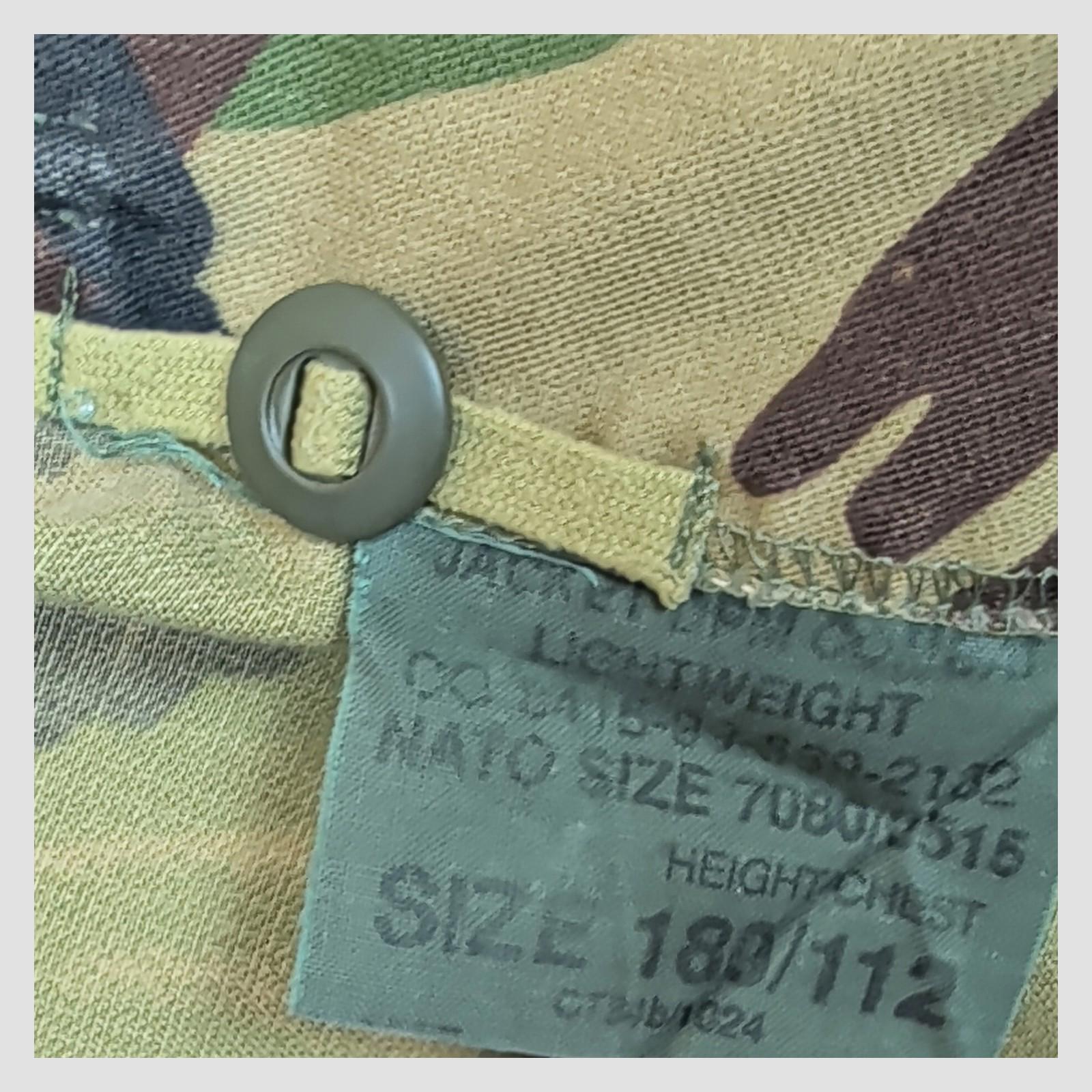 British Army Woodland DPM Combat Jacket 180/112 Military Shirt Large by RewearableUK – | RewearableUK