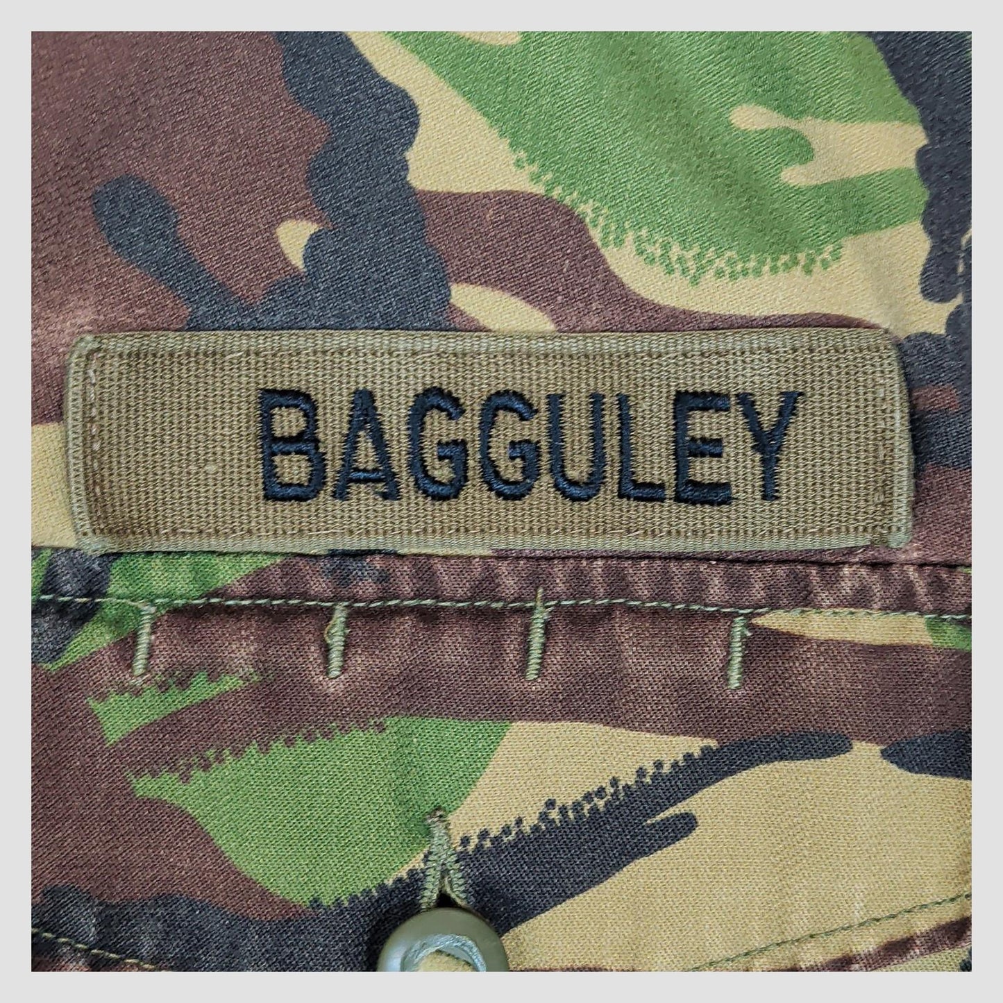 British Army Woodland DPM Combat Jacket 180/112 Military Shirt Large by RewearableUK – | RewearableUK