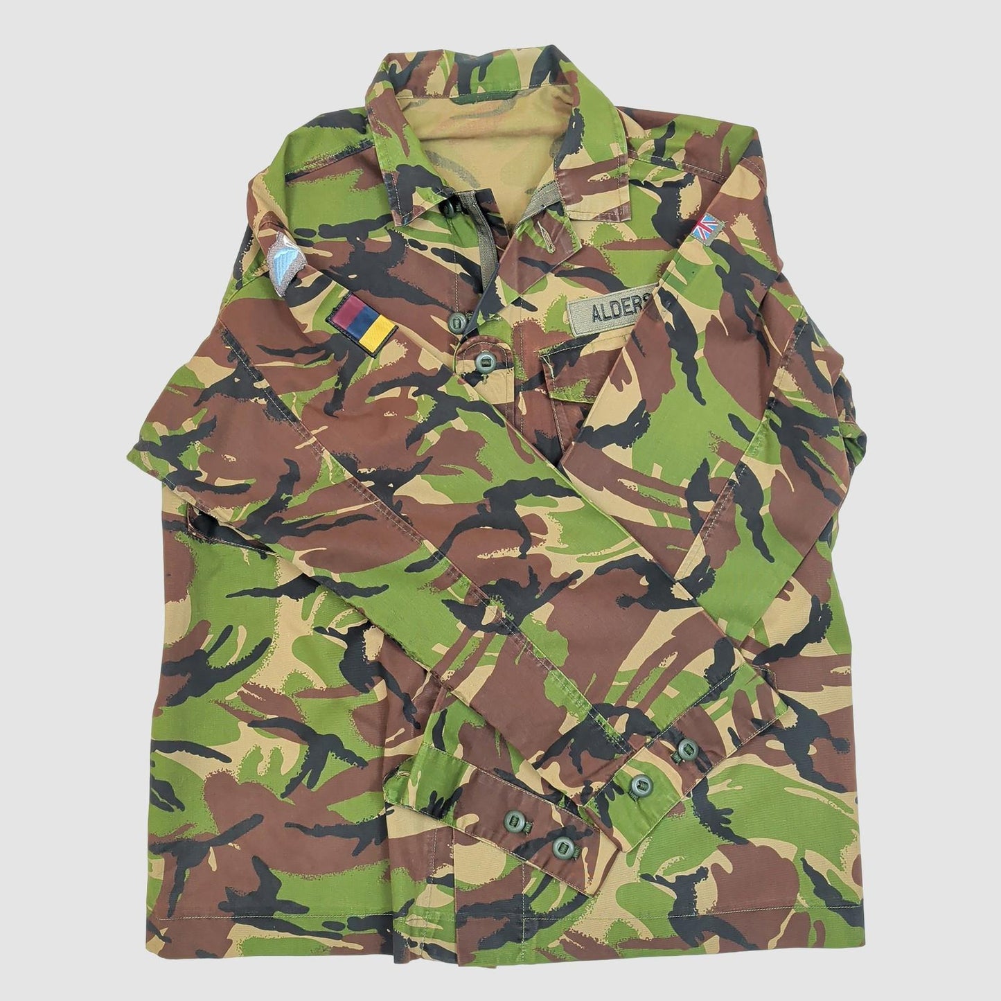 British Army Woodland DPM Combat Jacket 180/112 Patch Military by RewearableUK – | RewearableUK
