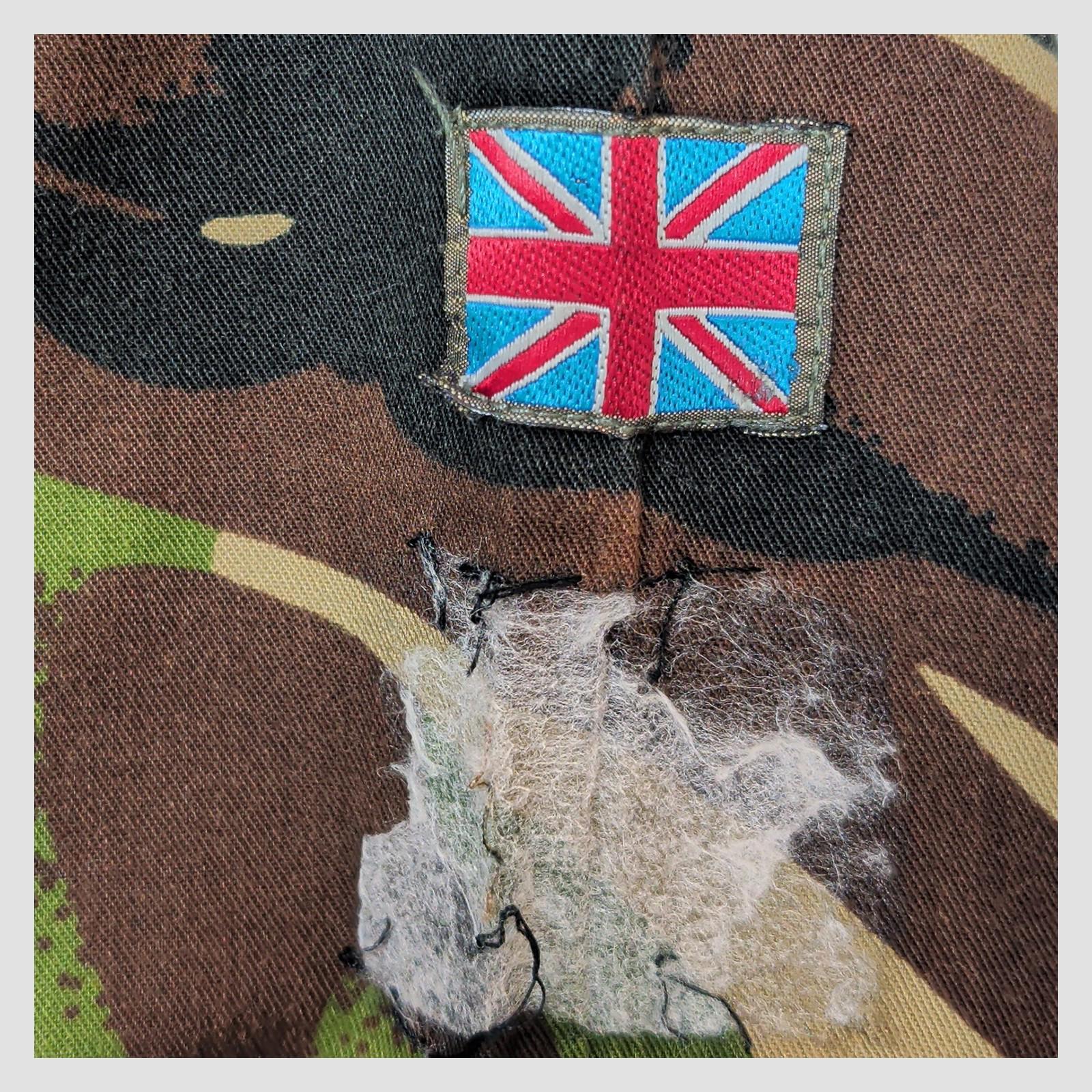 British Army Woodland DPM Combat Jacket 180/96 Military Shirt Medium by RewearableUK – | RewearableUK