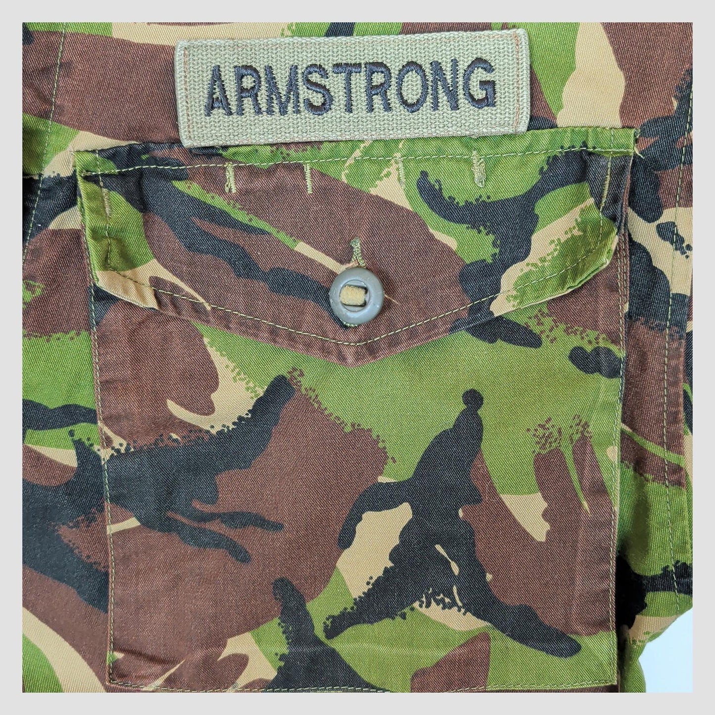 British Army Woodland DPM Combat Jacket 180/96 Military Shirt Medium by RewearableUK – | RewearableUK