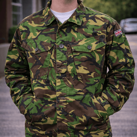 british army woodland dpm combat jacket genuine surplus size 180 112 large by military surplus – MILITARY | RewearableUK