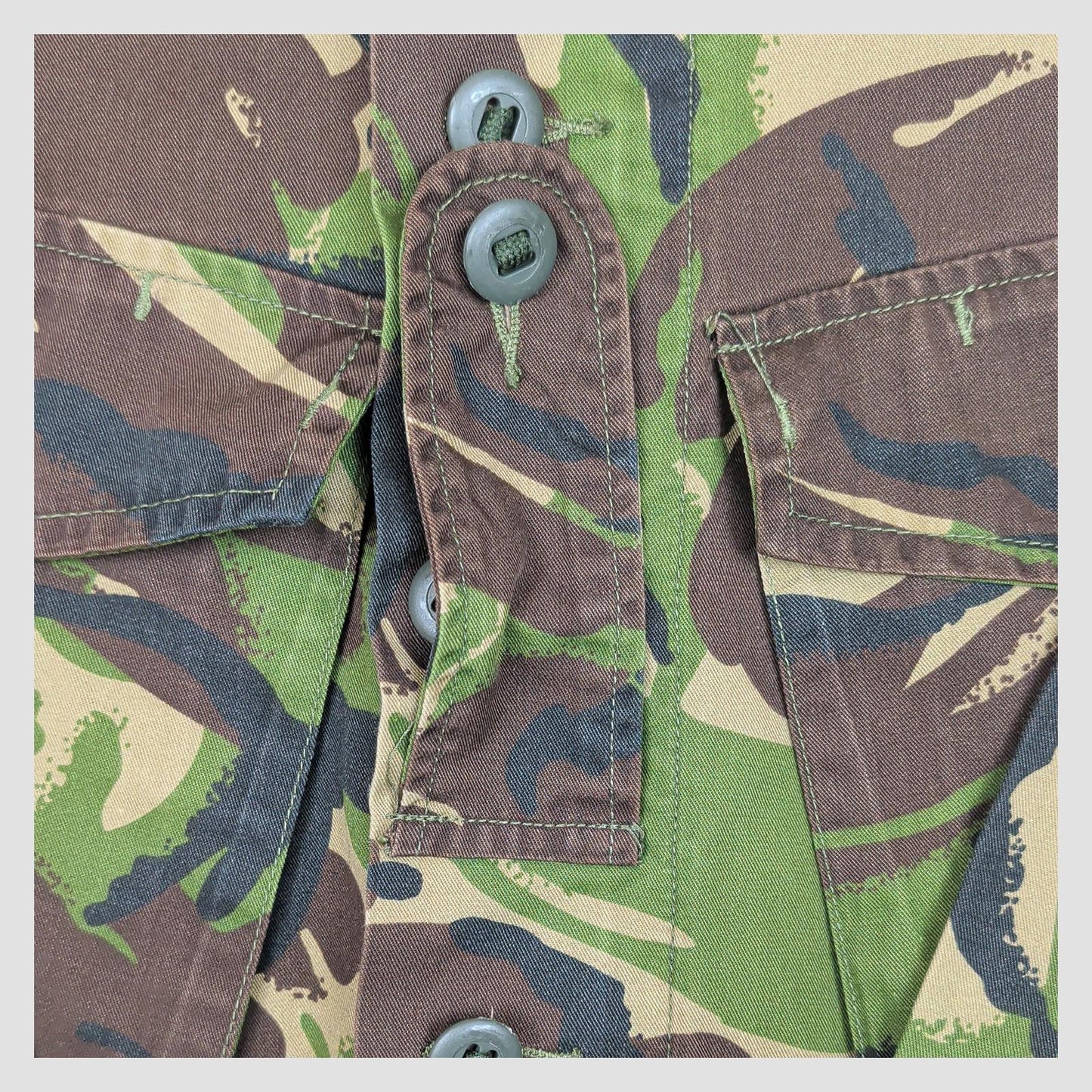 british army woodland dpm lightweight combat jacket 160/88 small camo green uk by RewearableUK – | RewearableUK