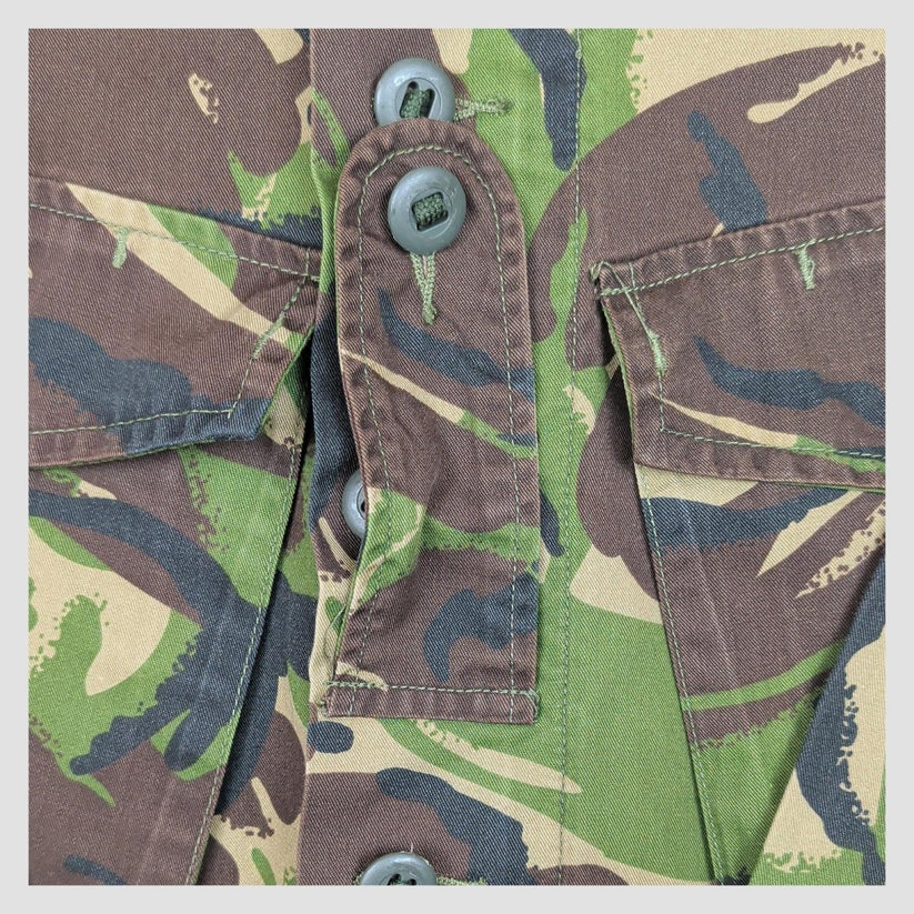 british army woodland dpm lightweight combat jacket 160/88 small camo green uk by RewearableUK – | RewearableUK