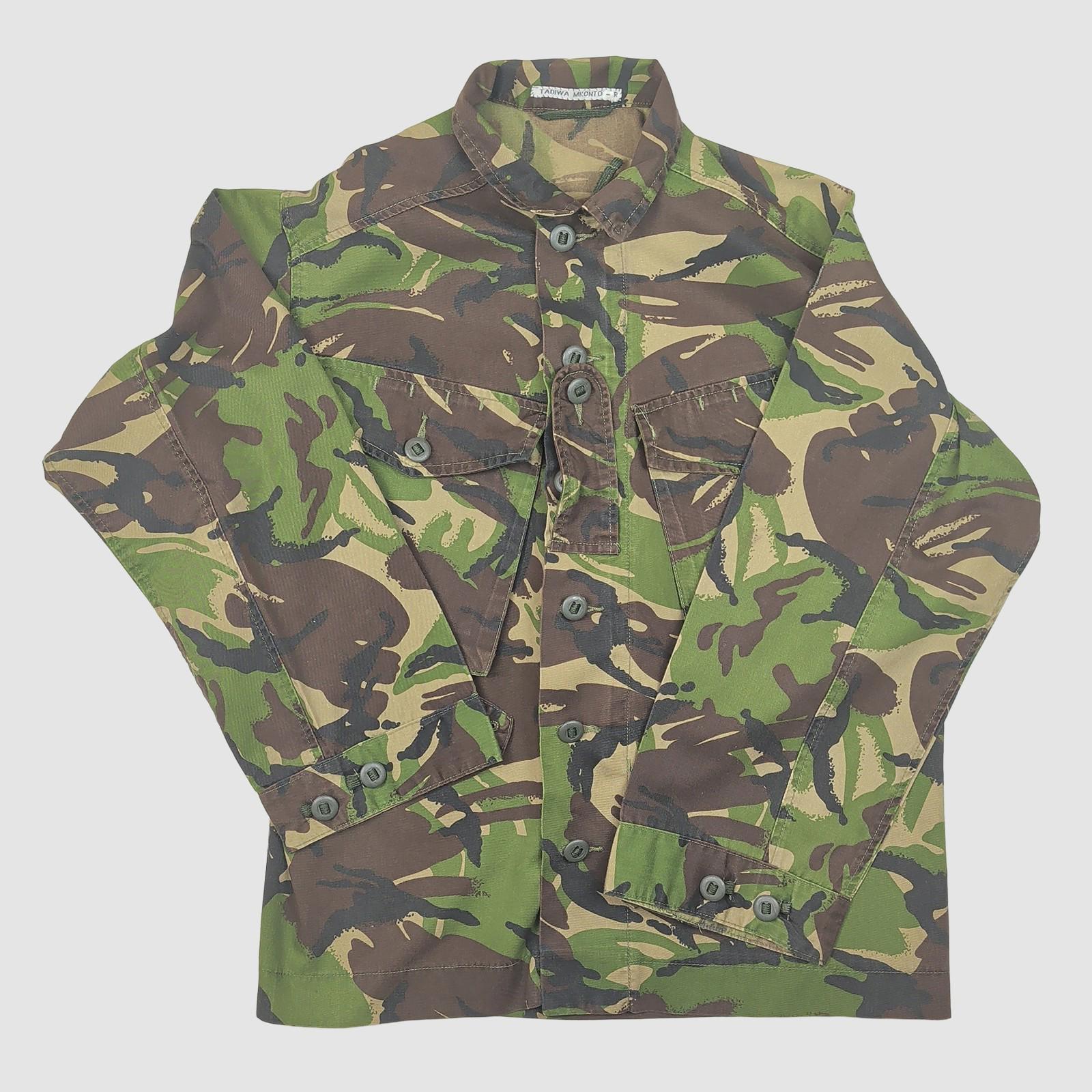 british army woodland dpm lightweight combat jacket 160/88 small camo green uk by RewearableUK – | RewearableUK