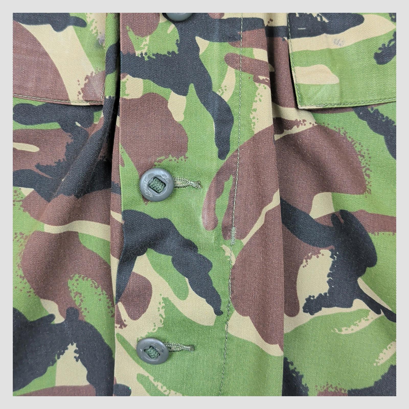 british army woodland dpm lightweight combat jacket 170/88 small camo green uk by RewearableUK – | RewearableUK