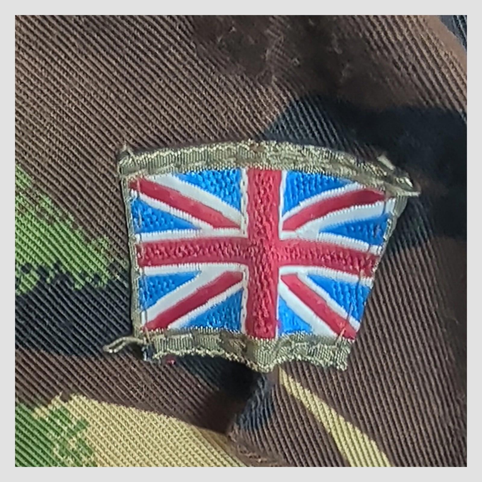 British Army Woodland DPM Lightweight Combat Jacket Union Flag 170/88 by military surplus – | RewearableUK