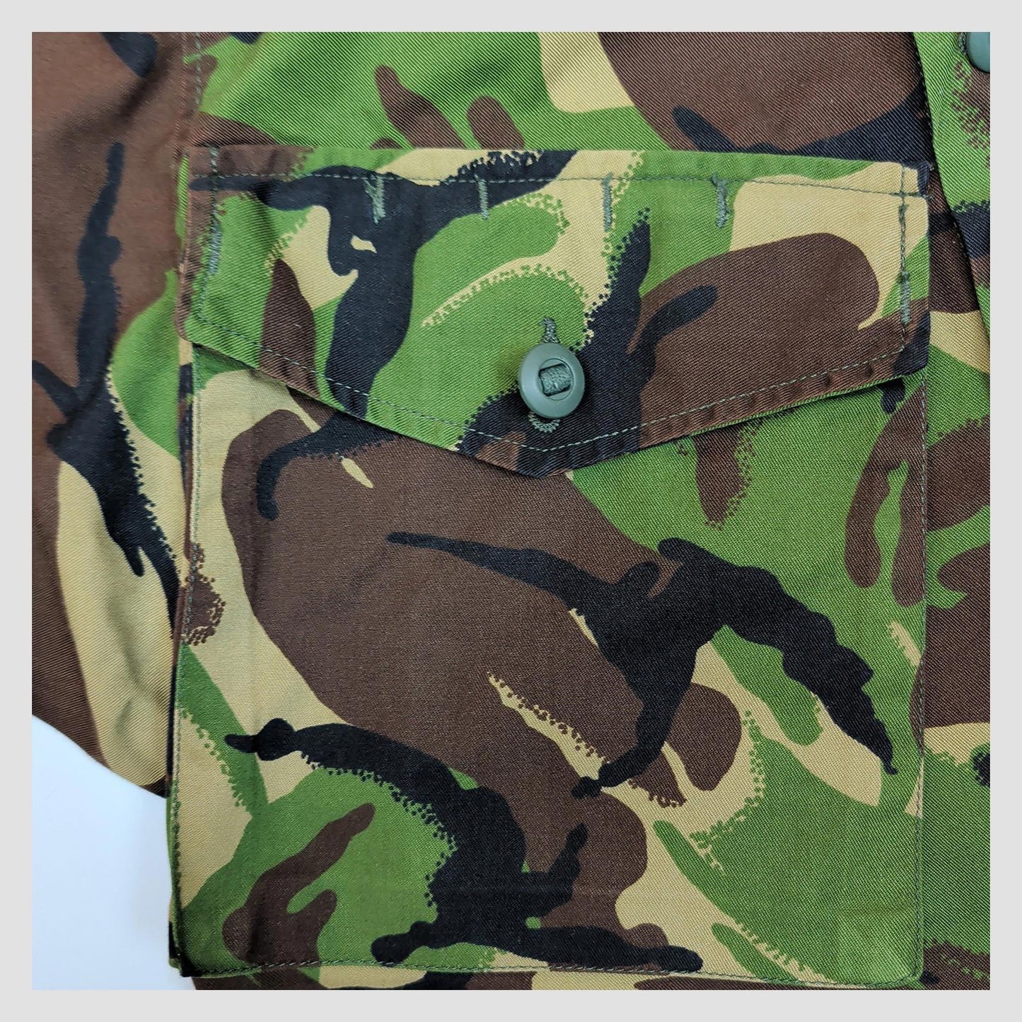 British Army Woodland DPM Lightweight Combat Jacket Union Flag 170/88 by military surplus – | RewearableUK