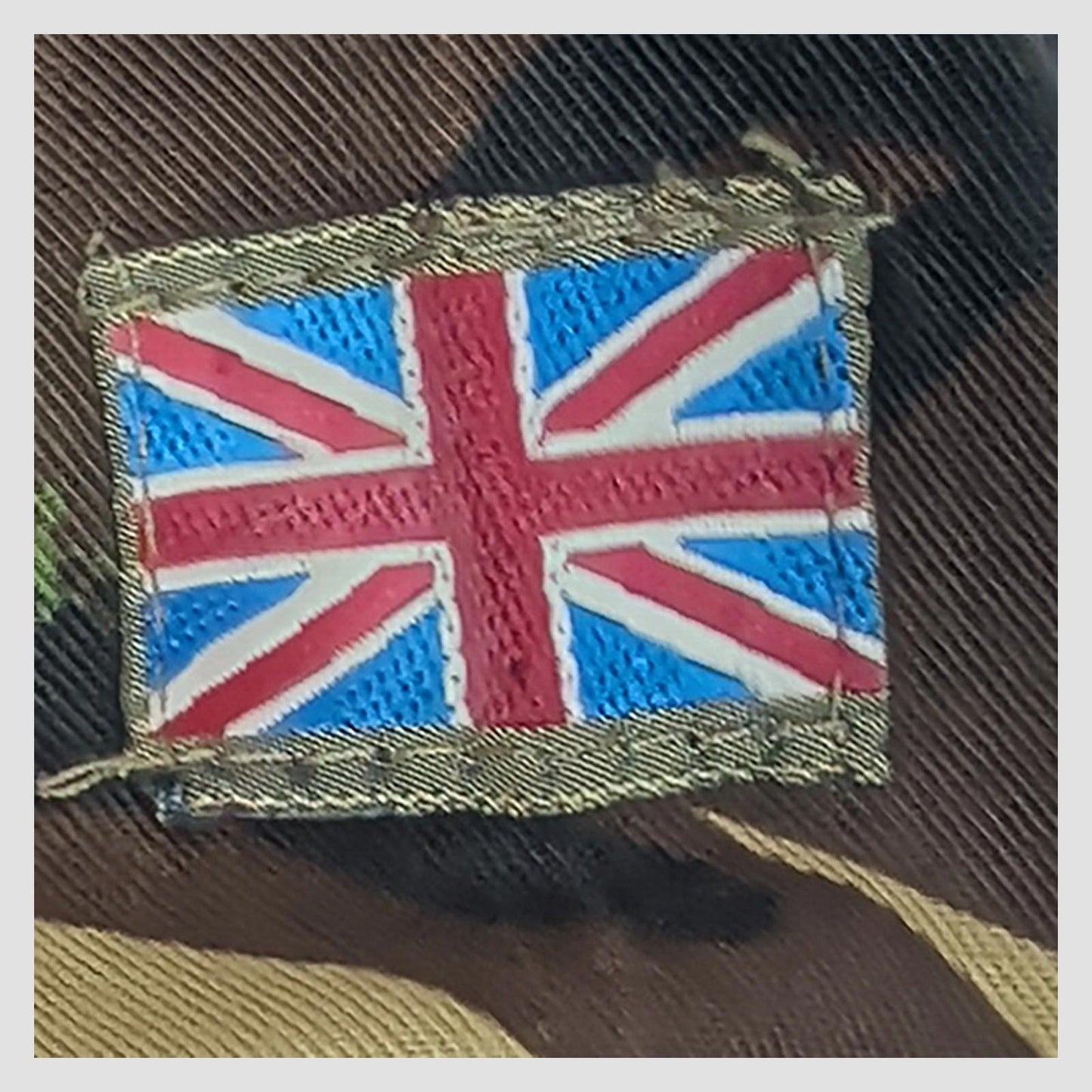 British Army Woodland DPM Lightweight Combat Jacket Union Flag 170/88 by military surplus – | RewearableUK