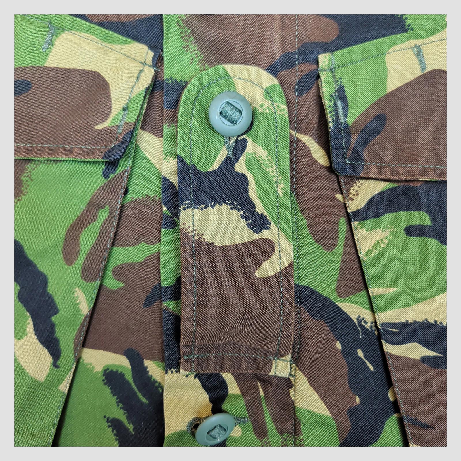British Army Woodland DPM Lightweight Combat Jacket Union Flag 170/88 by military surplus – | RewearableUK