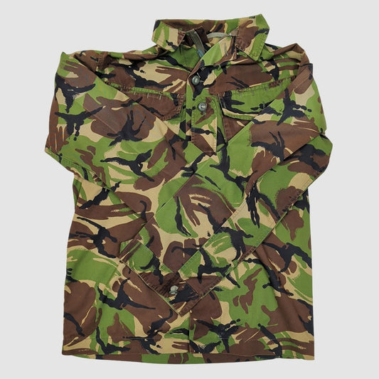 British Army Woodland DPM Lightweight Combat Jacket Union Flag 180/96 Large by military surplus – | RewearableUK