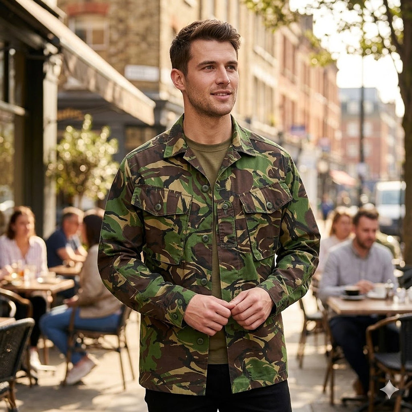 british military dpm camo combat smock jacket military shirt size 160 104 by RewearableUK – MILITARY | RewearableUK