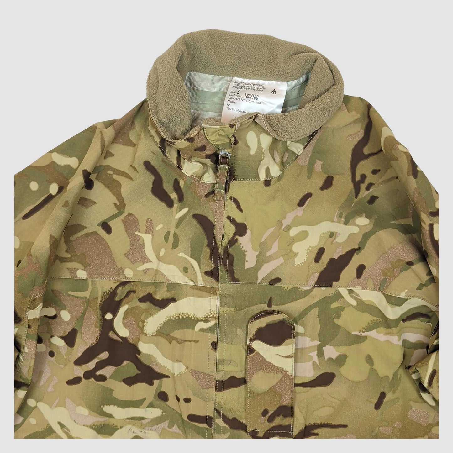 british military mtp lightweight waterproof mvp jacket surplus size l 180 100 by RewearableUK – | RewearableUK