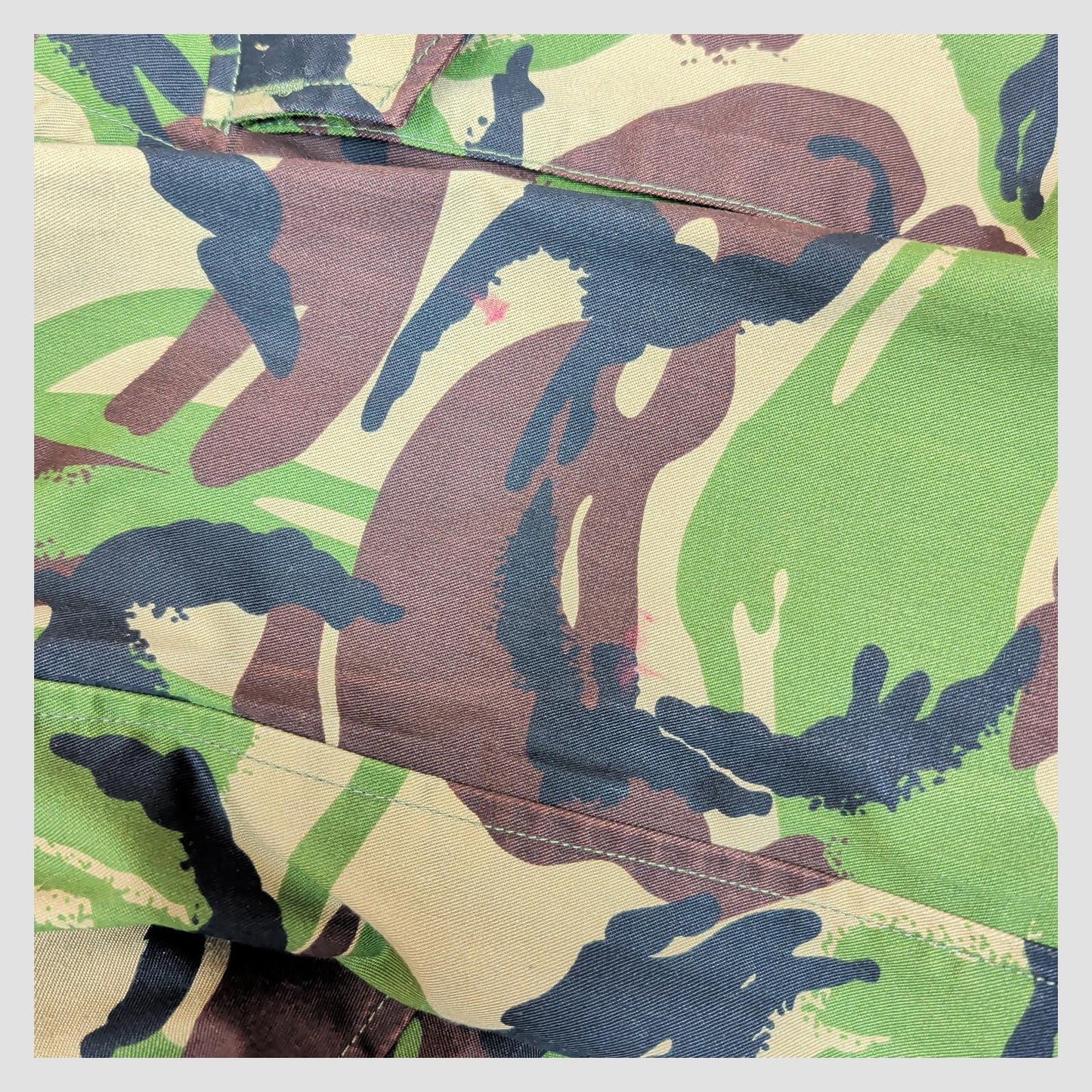 british military woodland dpm combat jacket 160/88 camo army surplus small by RewearableUK – | RewearableUK