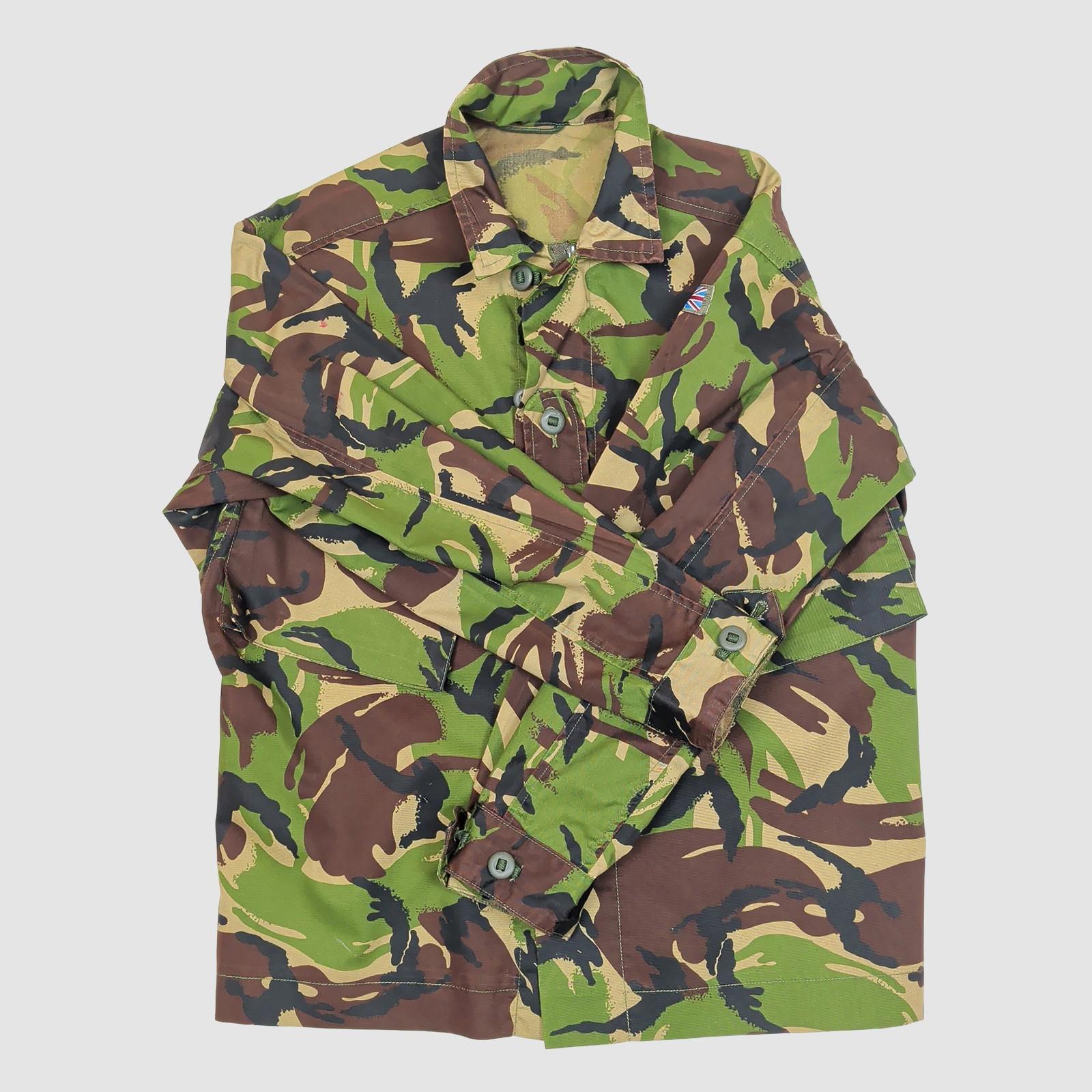 british military woodland dpm combat jacket 160/88 camo army surplus small by RewearableUK – | RewearableUK