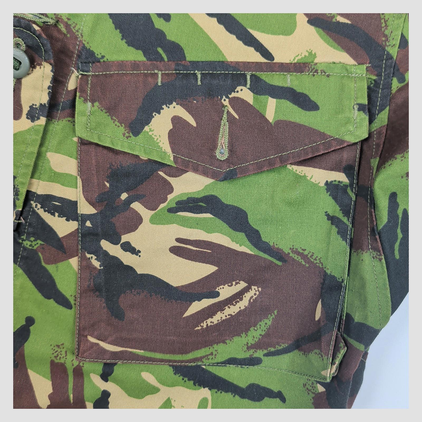 british military woodland dpm combat jacket 160/96 camo surplus medium by RewearableUK – | RewearableUK