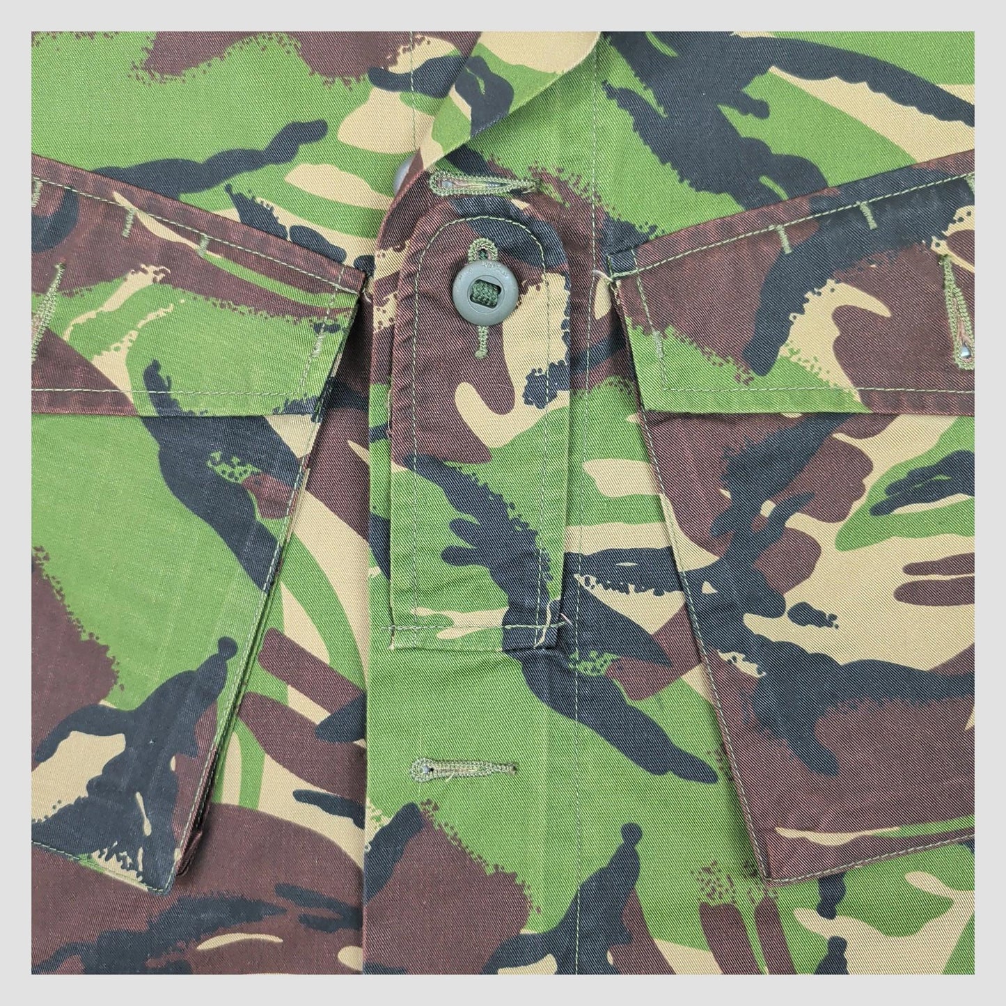british military woodland dpm combat jacket 160/96 camo surplus medium by RewearableUK – | RewearableUK