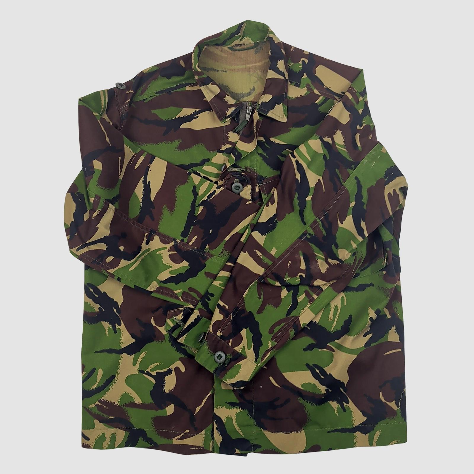 british military woodland dpm combat jacket 160/96 camo surplus medium by RewearableUK – | RewearableUK