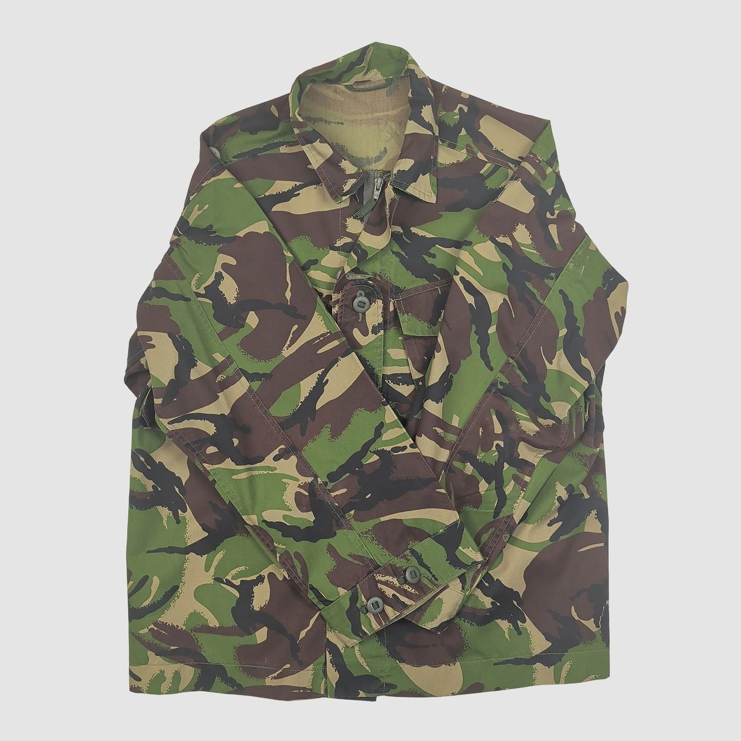 british military woodland dpm combat jacket 160/96 camo surplus medium by RewearableUK – | RewearableUK