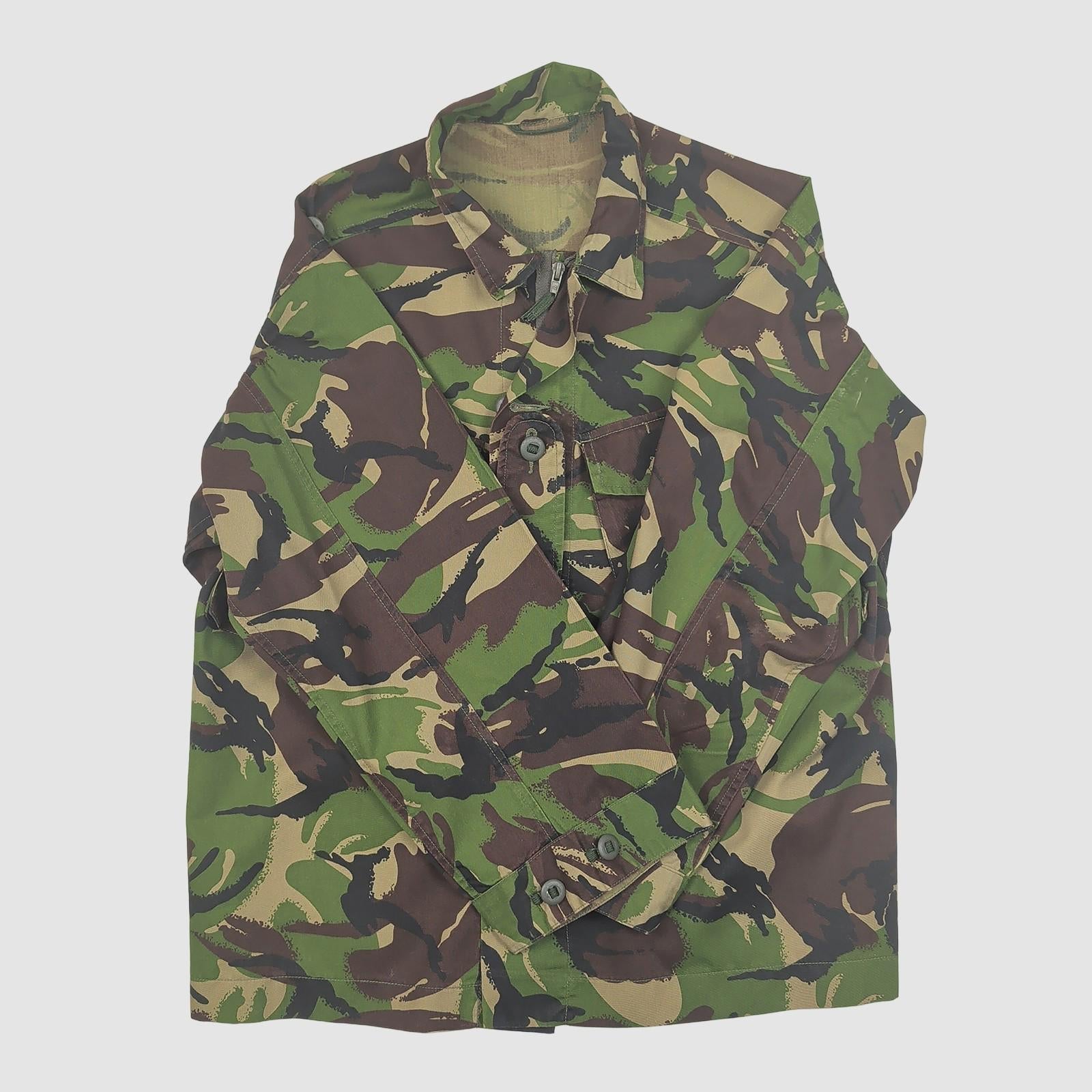 british military woodland dpm combat jacket 160/96 camo surplus medium by RewearableUK – | RewearableUK