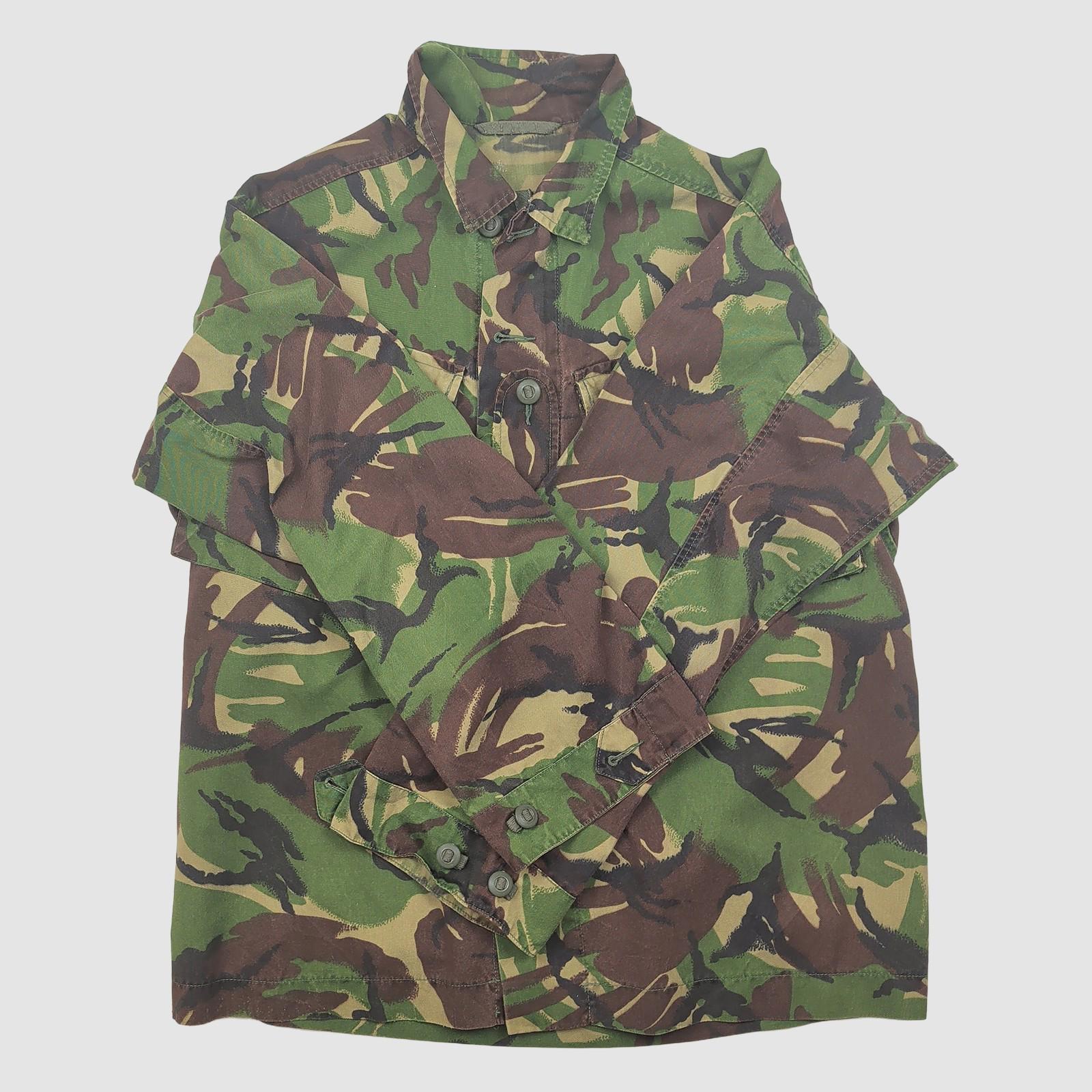 british military woodland dpm combat jacket 170/104 camo army surplus large by RewearableUK – | RewearableUK