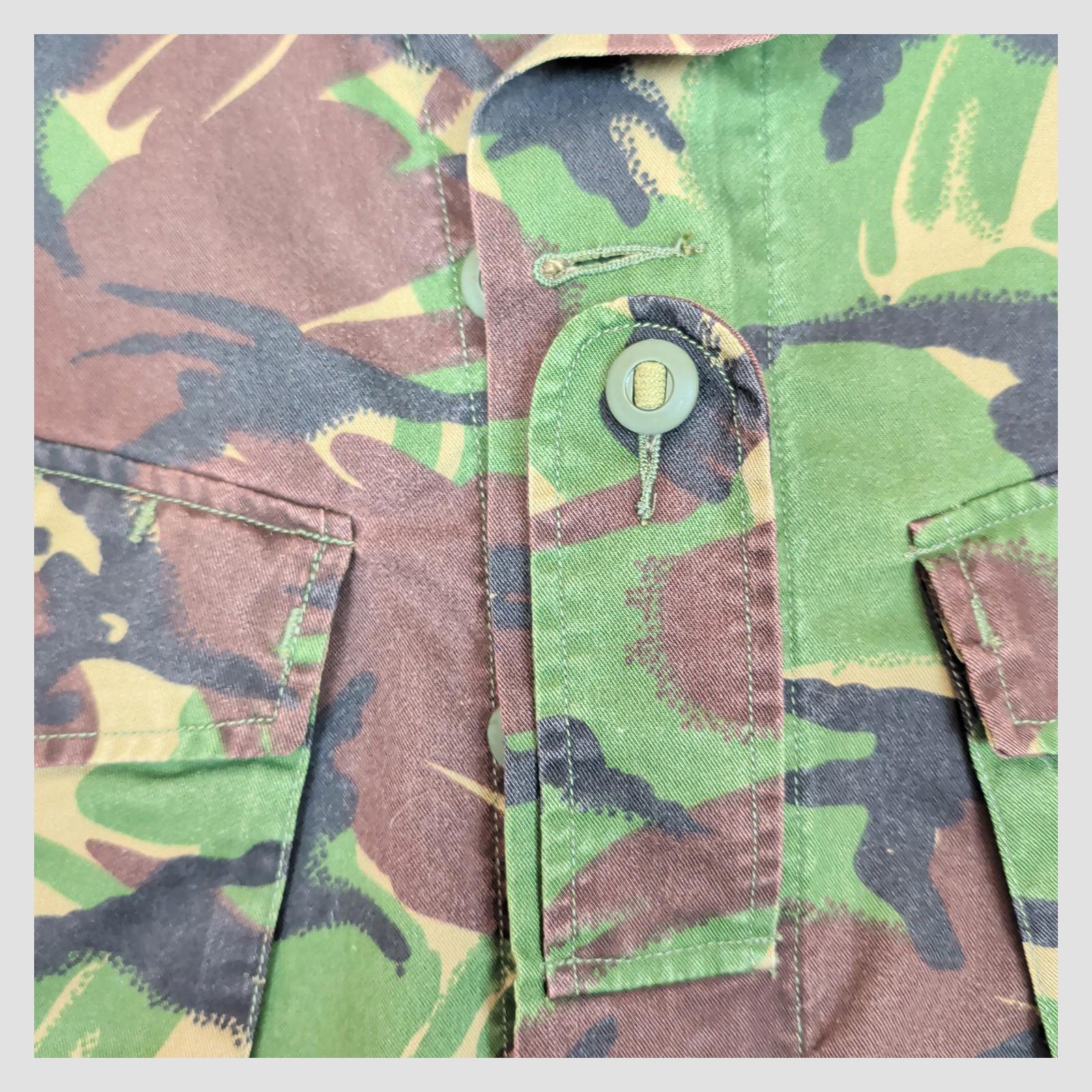 british military woodland dpm combat jacket 170/104 camo army surplus large by RewearableUK – | RewearableUK