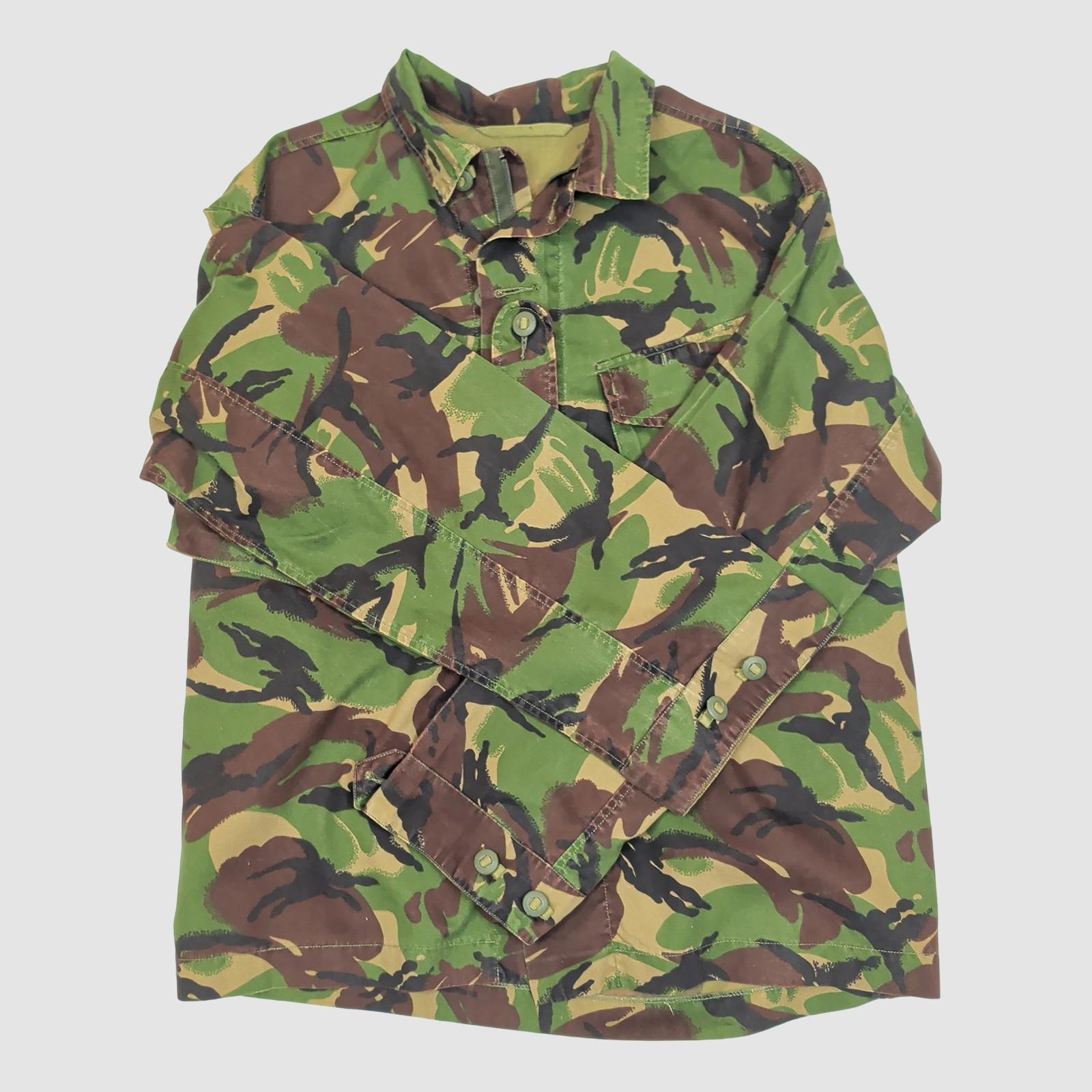 british military woodland dpm combat jacket 170/104 camo army surplus large by RewearableUK – | RewearableUK