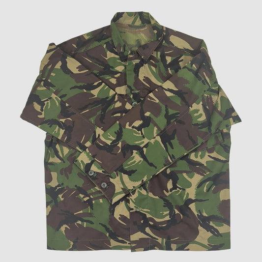 british military woodland dpm combat jacket 170/104 camo army surplus large shor by RewearableUK – | RewearableUK