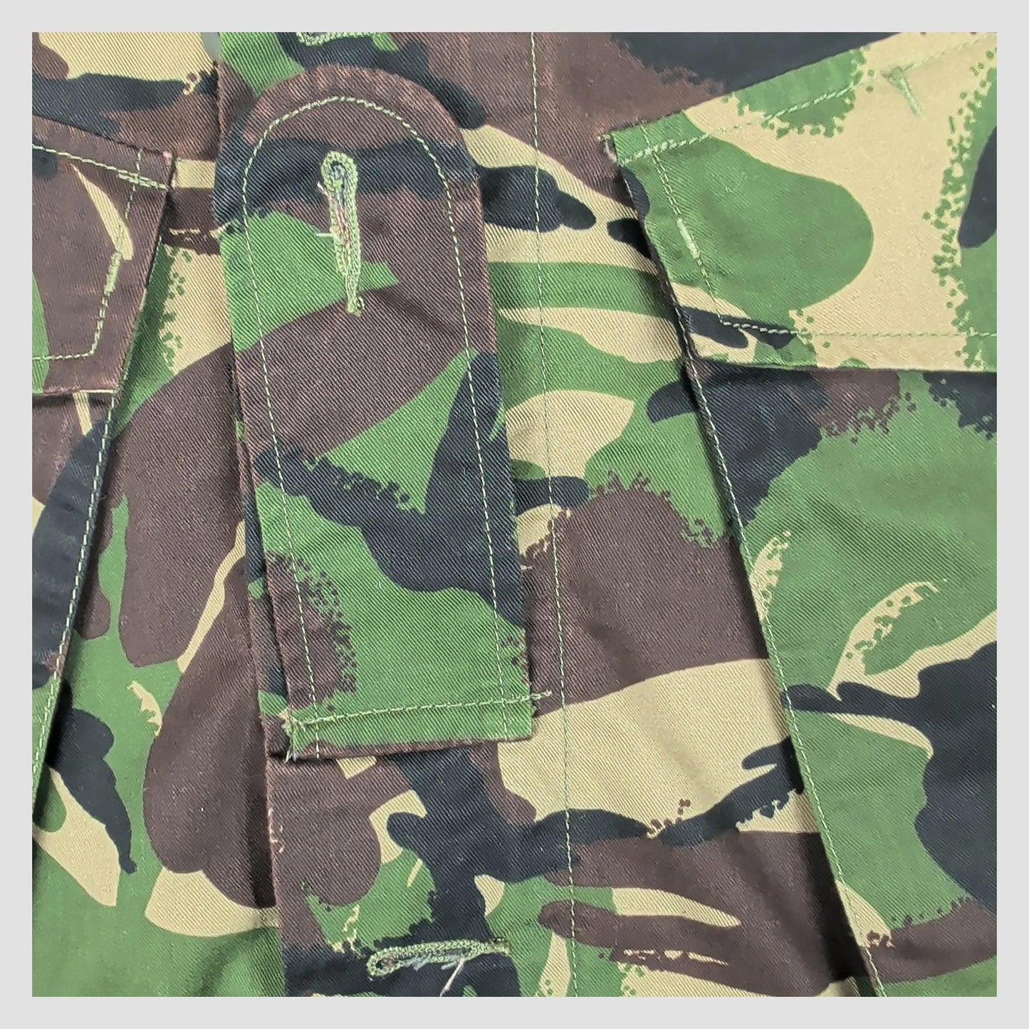 british military woodland dpm combat jacket 170/104 camo army surplus large shor by RewearableUK – | RewearableUK