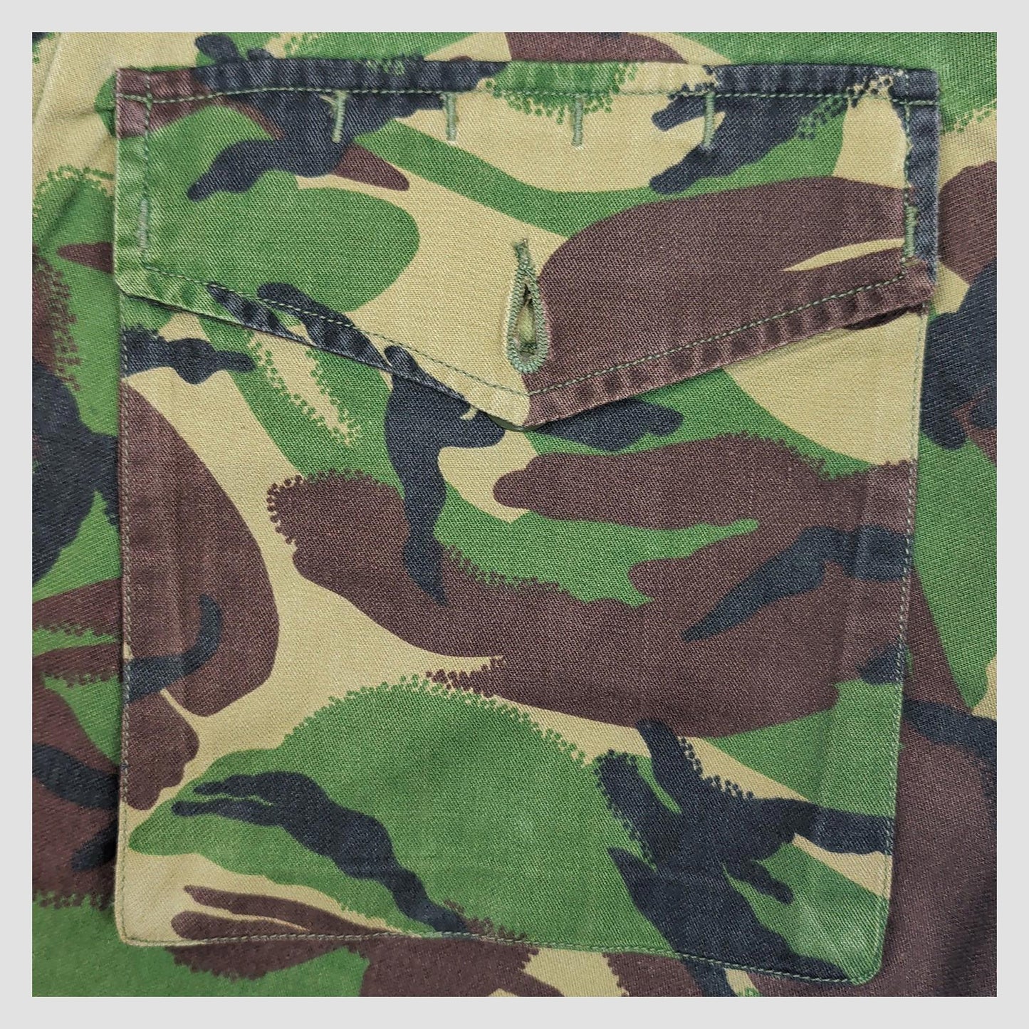 british military woodland dpm combat jacket 170/112 camo army surplus xl by military surplus – | RewearableUK