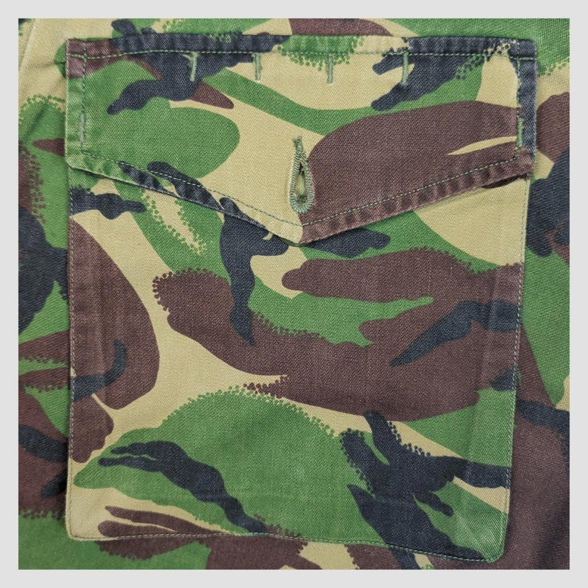 british military woodland dpm combat jacket 170/112 camo army surplus xl by military surplus – | RewearableUK