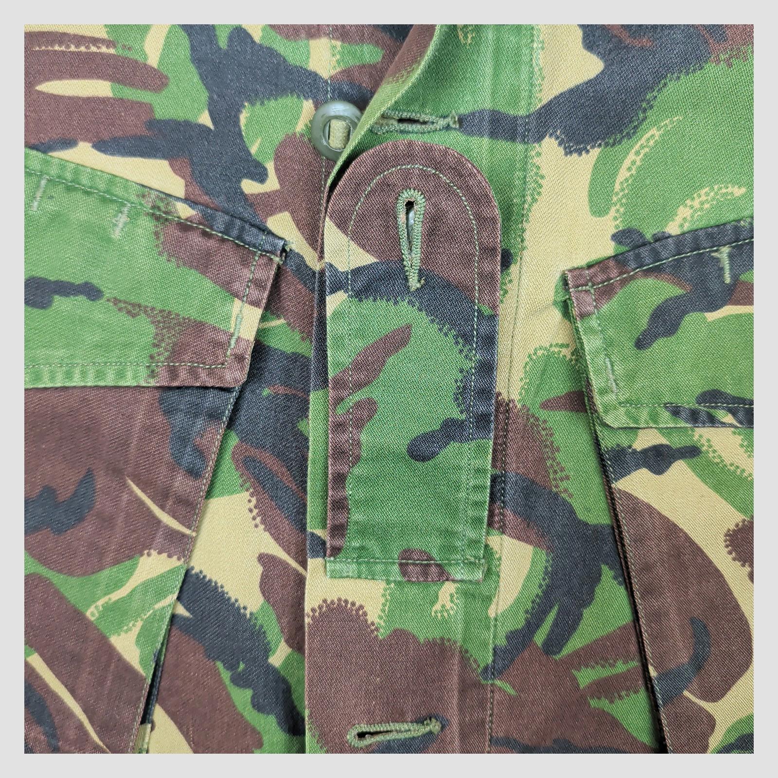 british military woodland dpm combat jacket 170/112 camo army surplus xl by military surplus – | RewearableUK